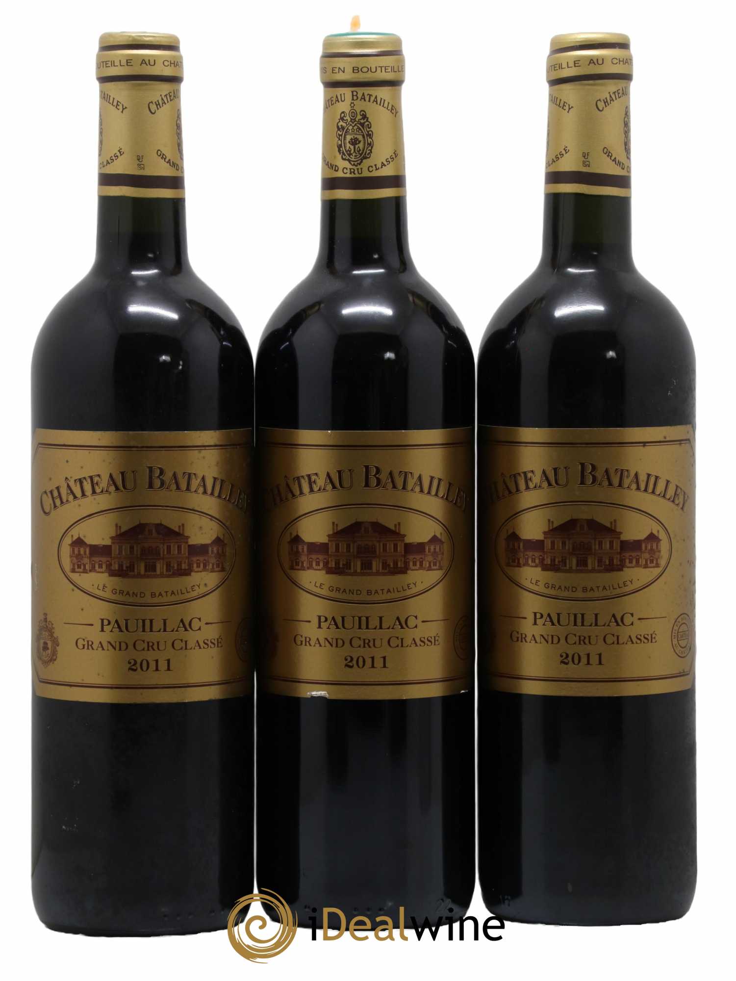 Château Batailley 5ème Grand Cru Classé 2011 - Lot de 3 bouteilles - 0