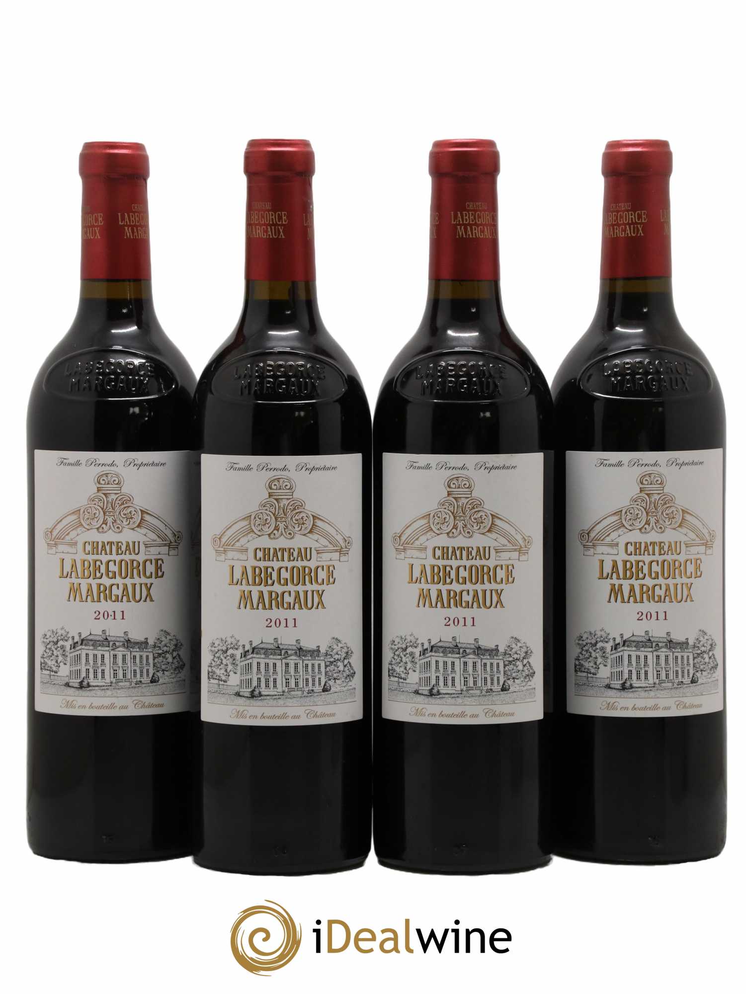 Château Labegorce Cru Bourgeois 2011 - Lot de 4 bouteilles - 0