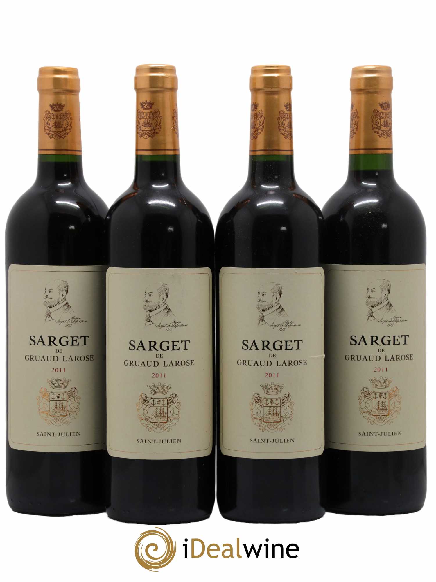 Sarget de Gruaud Larose Second Vin 2011 - Lot de 4 bouteilles - 0