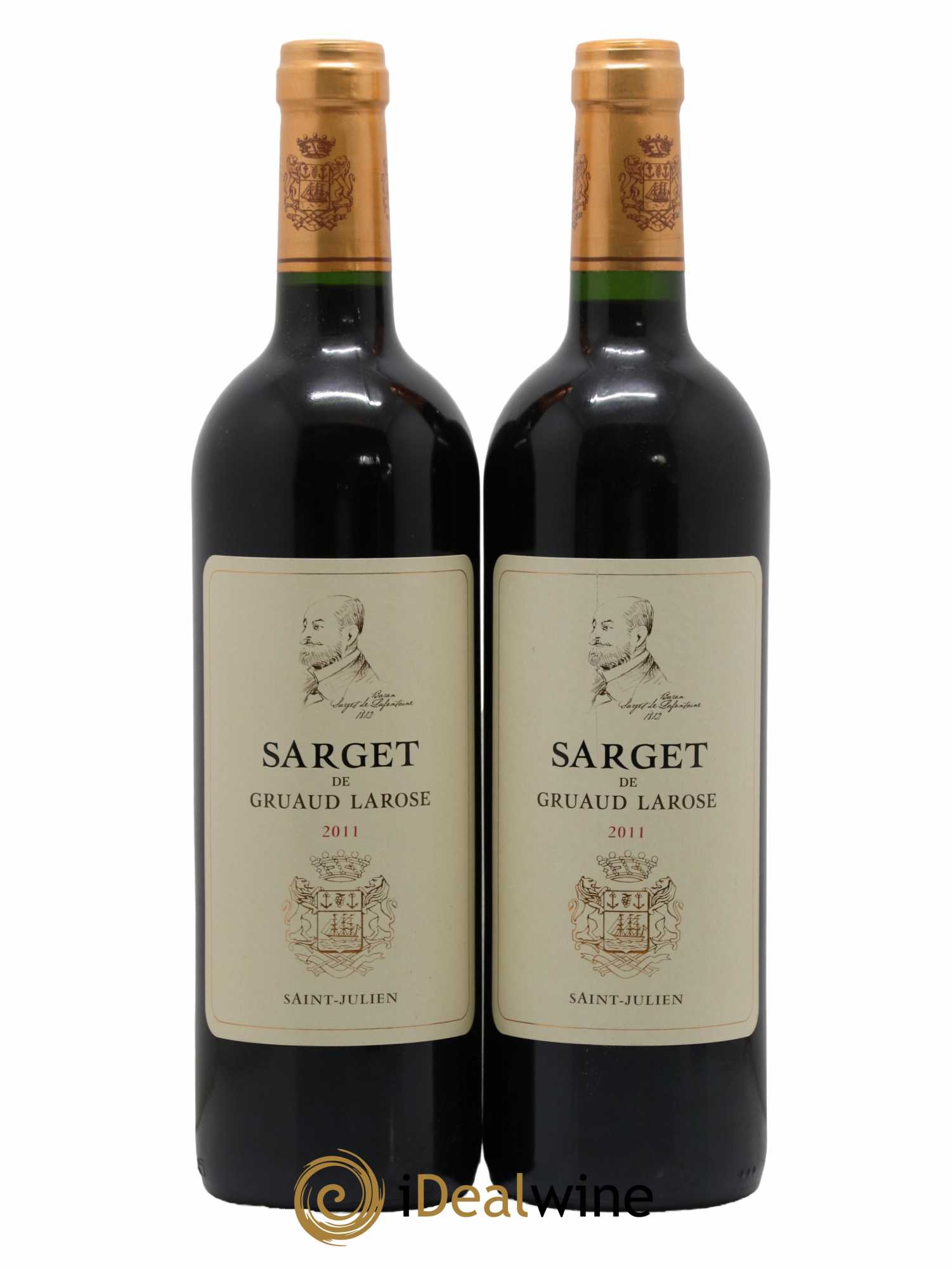 Sarget de Gruaud Larose Second Vin 2011 - Lot de 2 bouteilles - 0