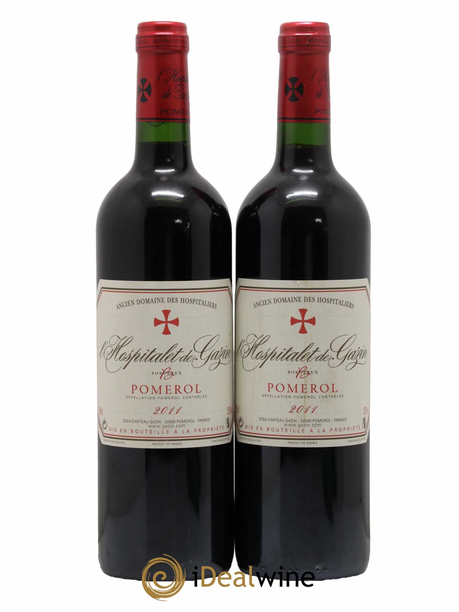 L'Hospitalet de Gazin Second Vin 2011 - Lot de 2 bouteilles - 0