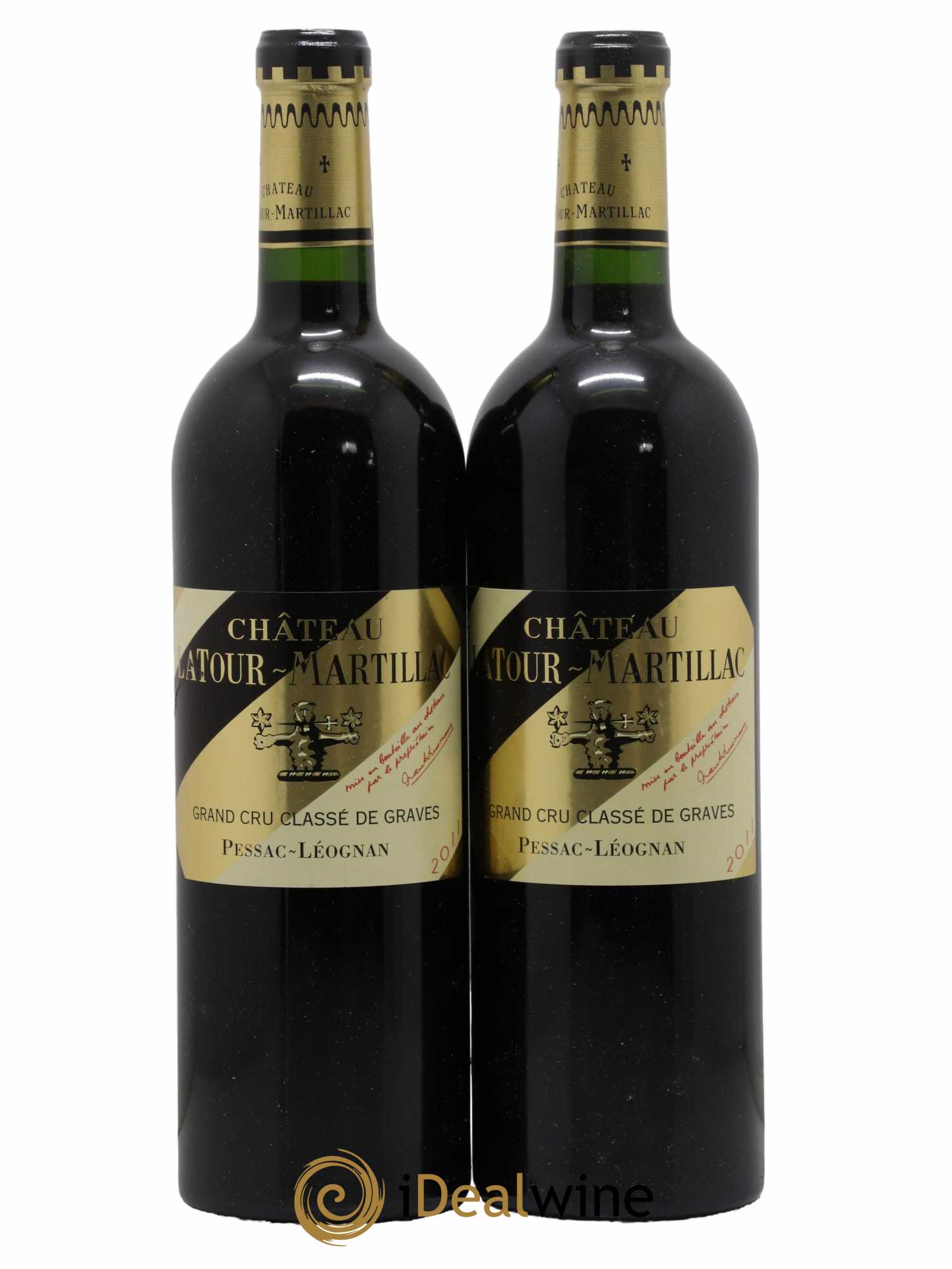 Château Latour-Martillac Cru Classé de Graves 2011 - Lot de 2 bouteilles - 0