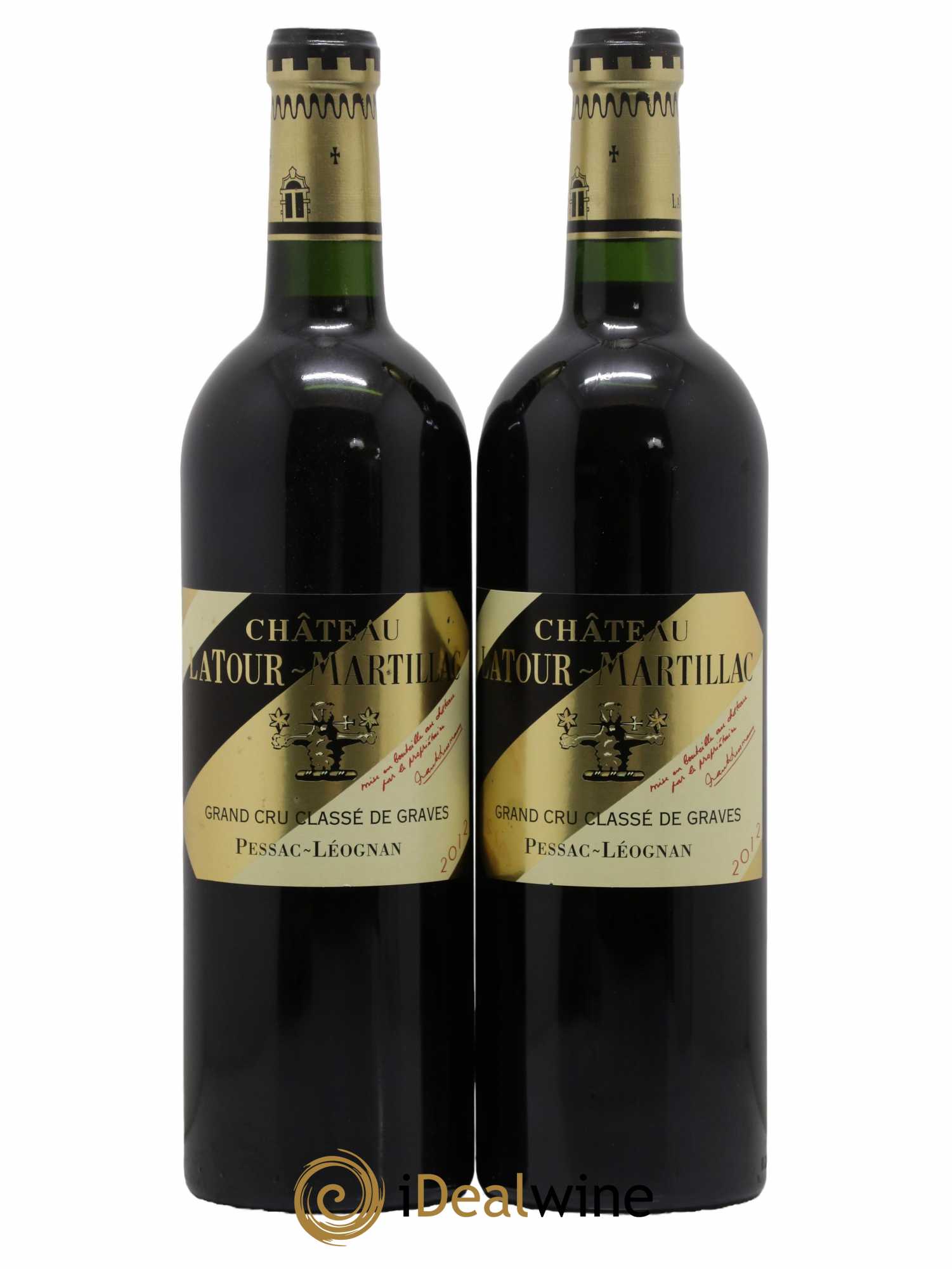 Château Latour-Martillac Cru Classé de Graves 2012 - Lot de 2 bouteilles - 0