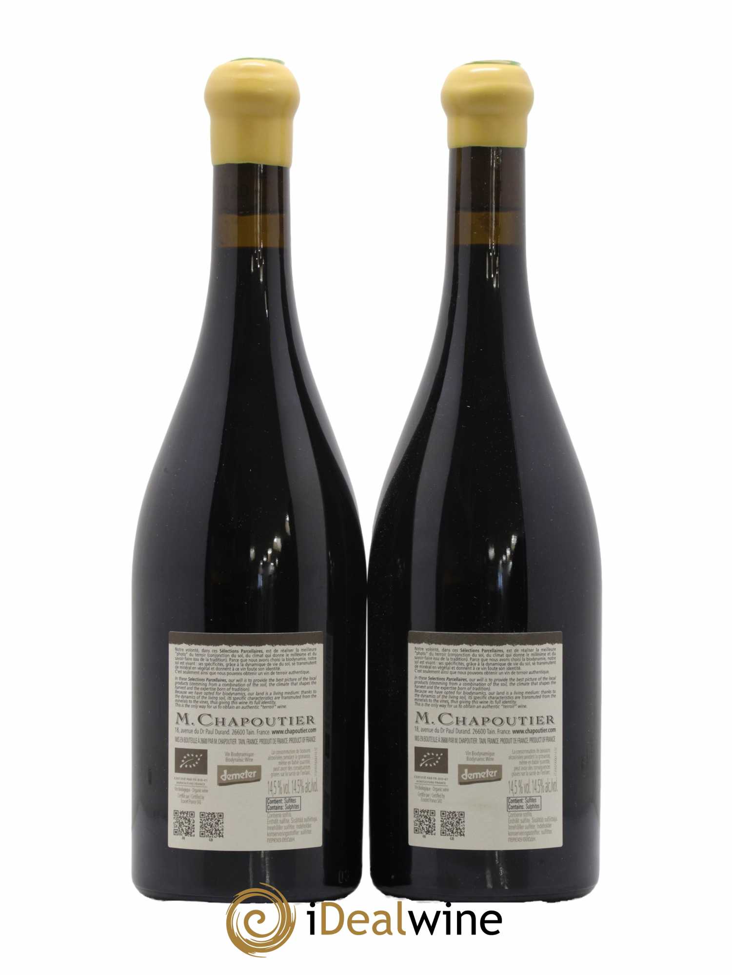 Hermitage Ermitage Le Pavillon Chapoutier 2020 - Lot de 2 bouteilles - 1