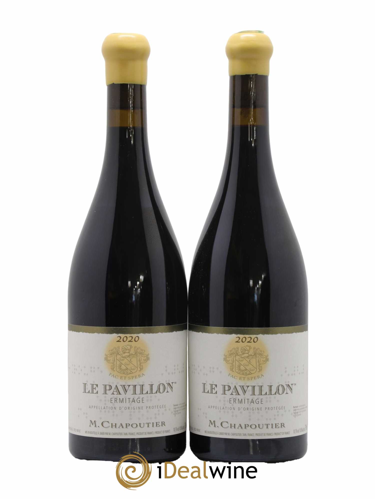 Hermitage Ermitage Le Pavillon Chapoutier 2020 - Lot de 2 bouteilles - 0