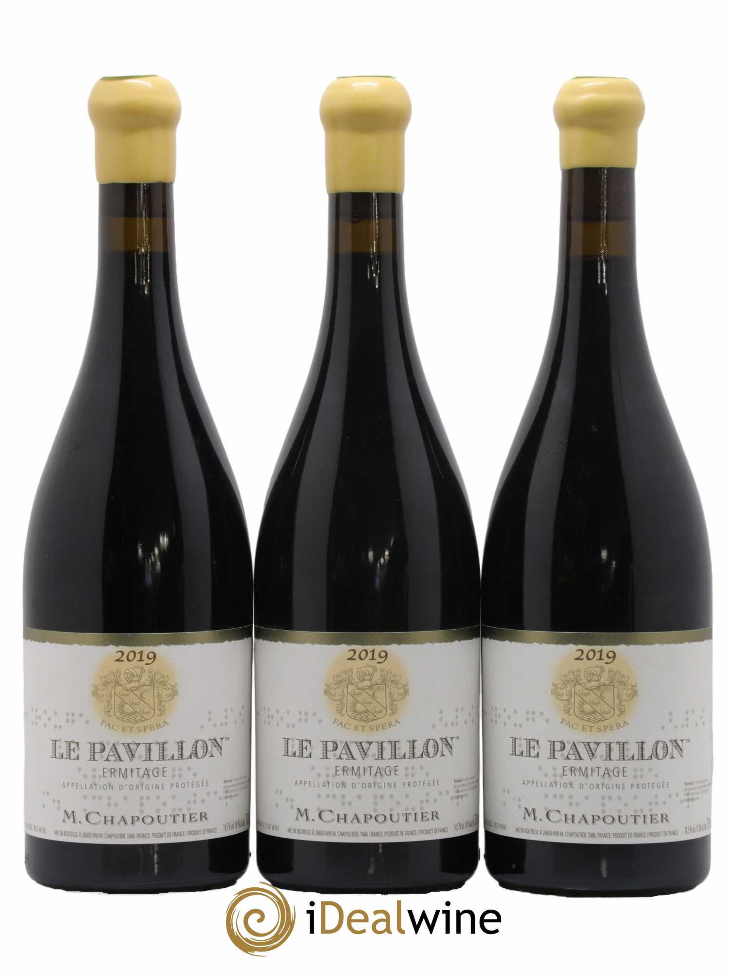 Hermitage Ermitage Le Pavillon Chapoutier 2019 - Lot de 6 bouteilles - 1