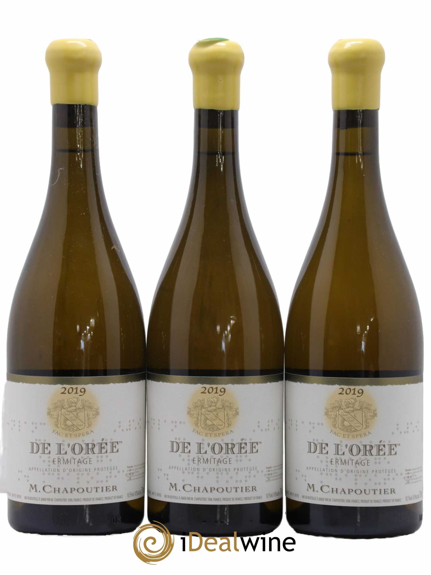 Hermitage Ermitage de l'Orée Chapoutier 2019 - Lot de 3 bouteilles - 0