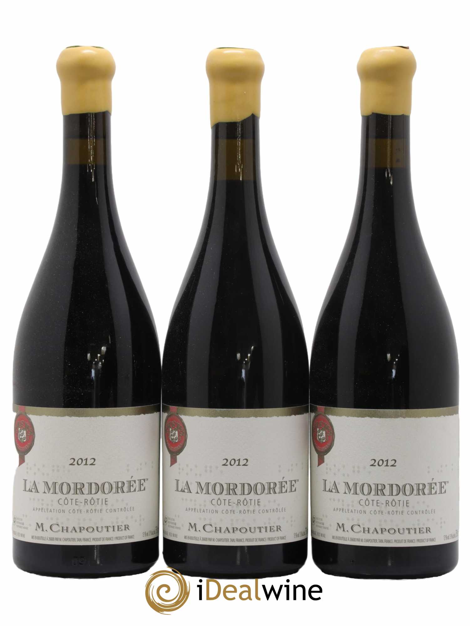 Côte-Rôtie La Mordorée Chapoutier 2012 - Lot de 6 bouteilles - 1