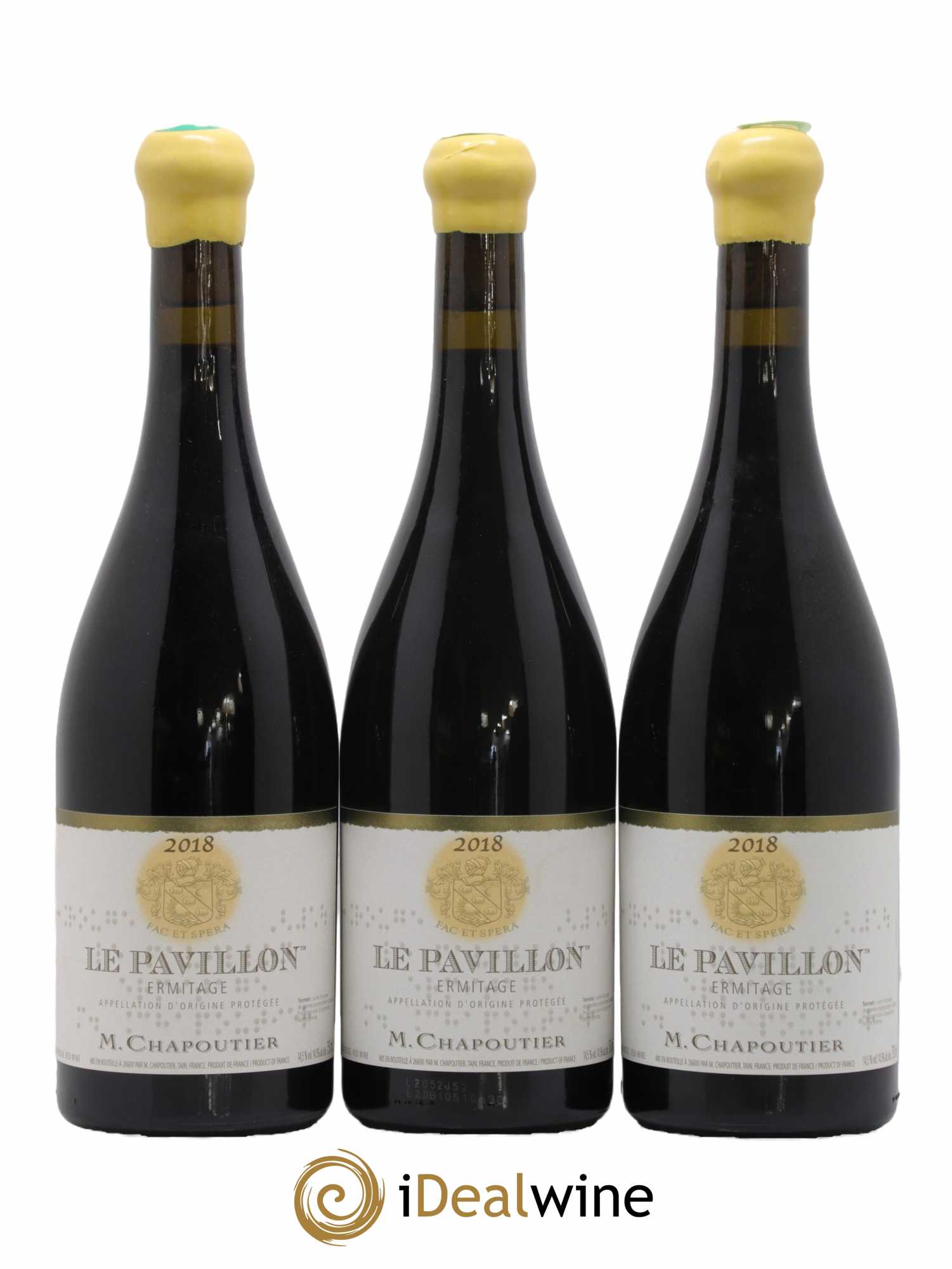 Hermitage Ermitage Le Pavillon Chapoutier 2018 - Lot de 6 bouteilles - 1
