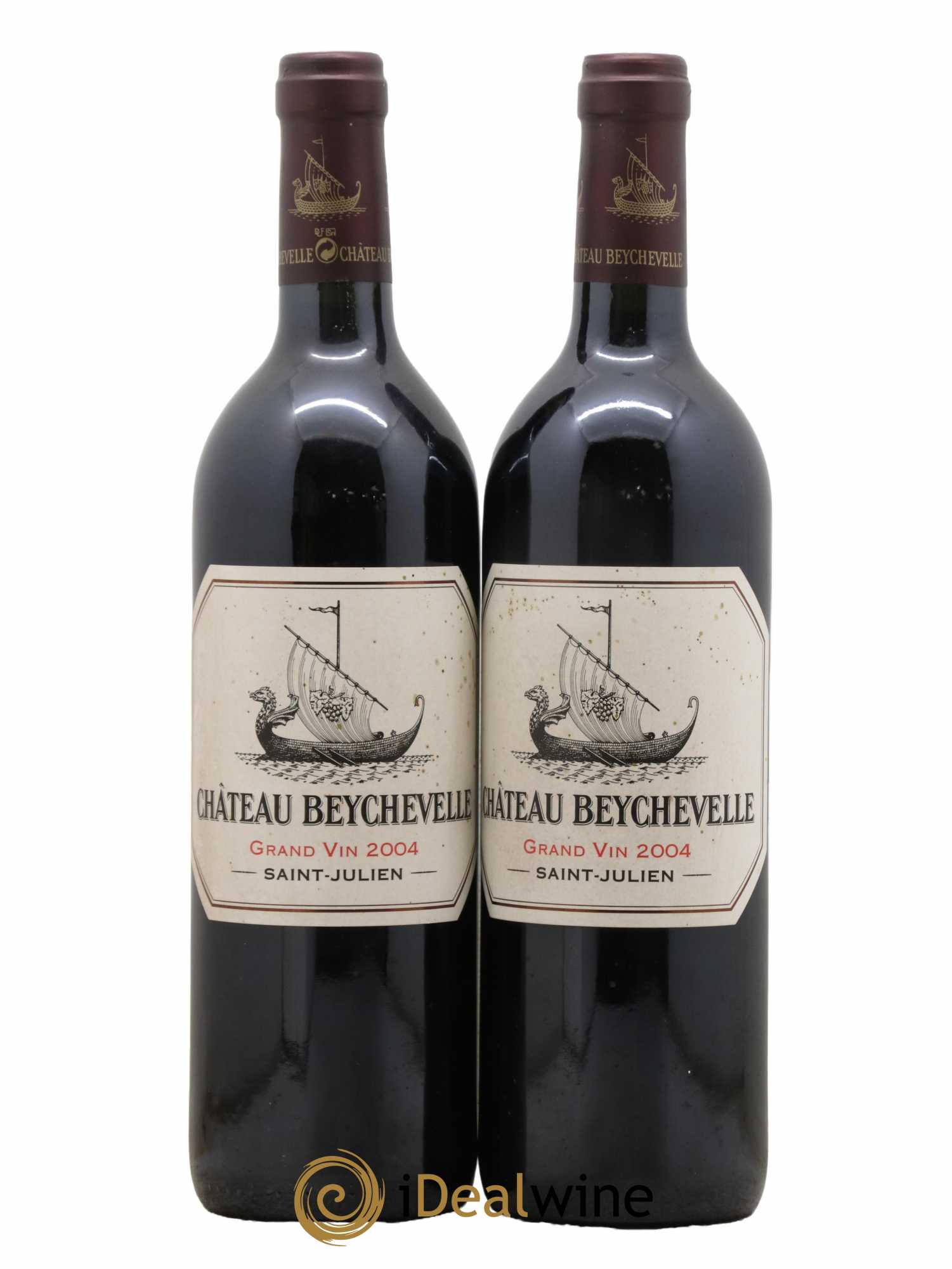 Château Beychevelle 4ème Grand Cru Classé 2004 - Lot de 2 bouteilles - 0
