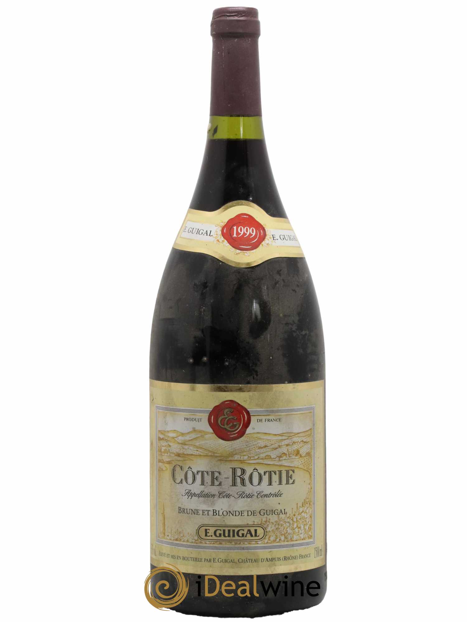 Côte-Rôtie Côtes Brune et Blonde Guigal 1999 - Lot de 1 magnum - 0