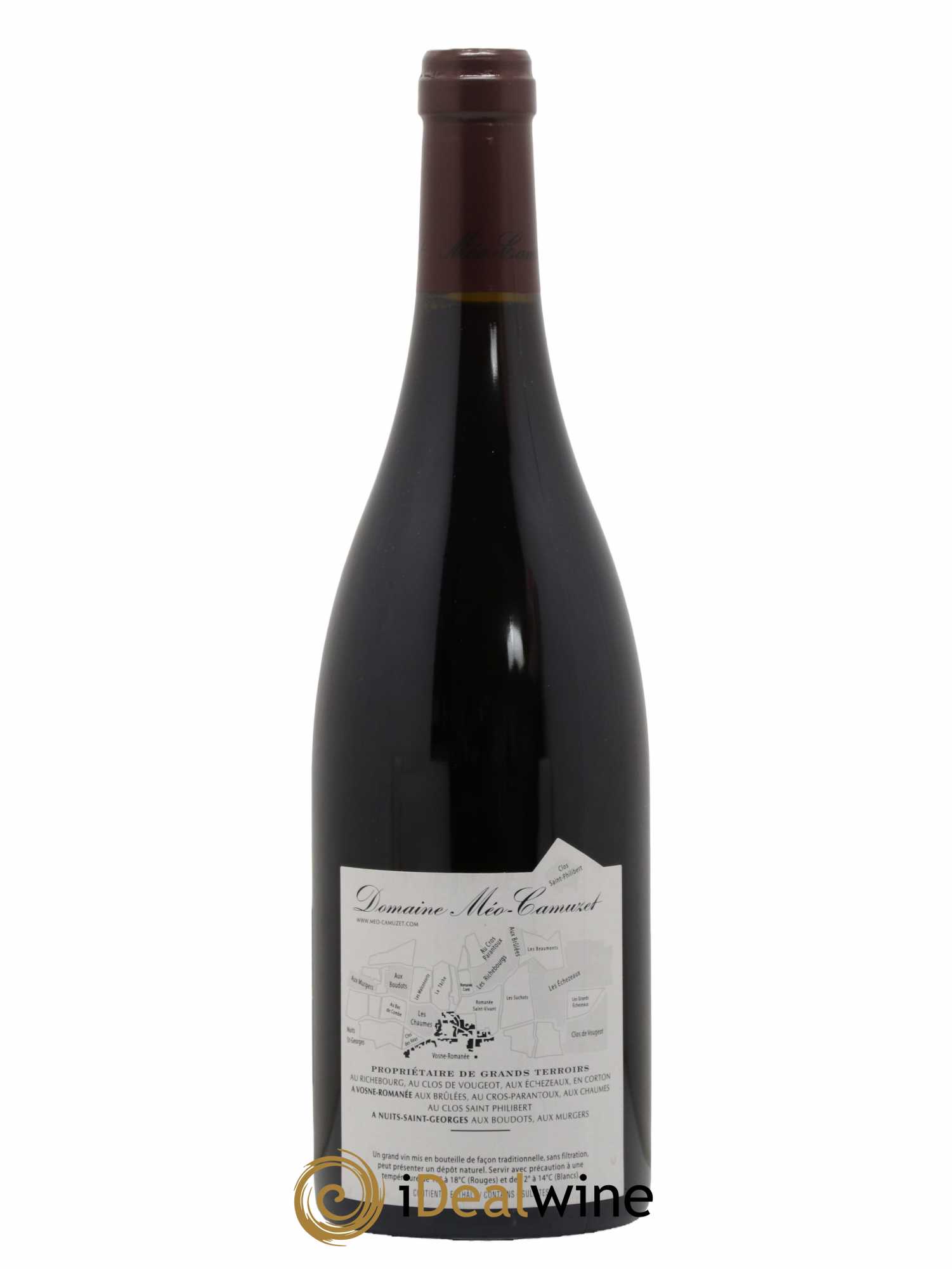 Clos de Vougeot Grand Cru Méo-Camuzet (Domaine) 2002 - Lot de 1 bouteille - 1