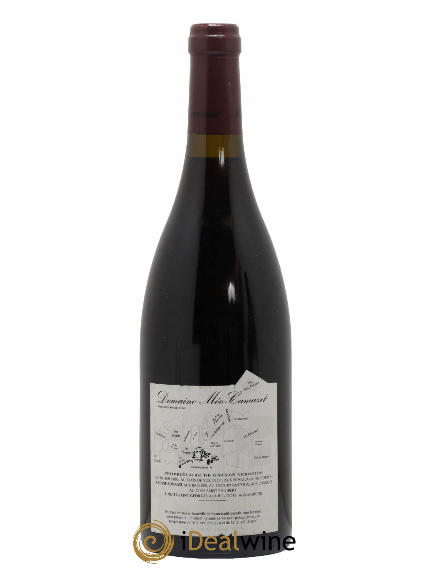 Clos de Vougeot Grand Cru Méo-Camuzet (Domaine) 2007 - Lot de 1 bouteille - 1