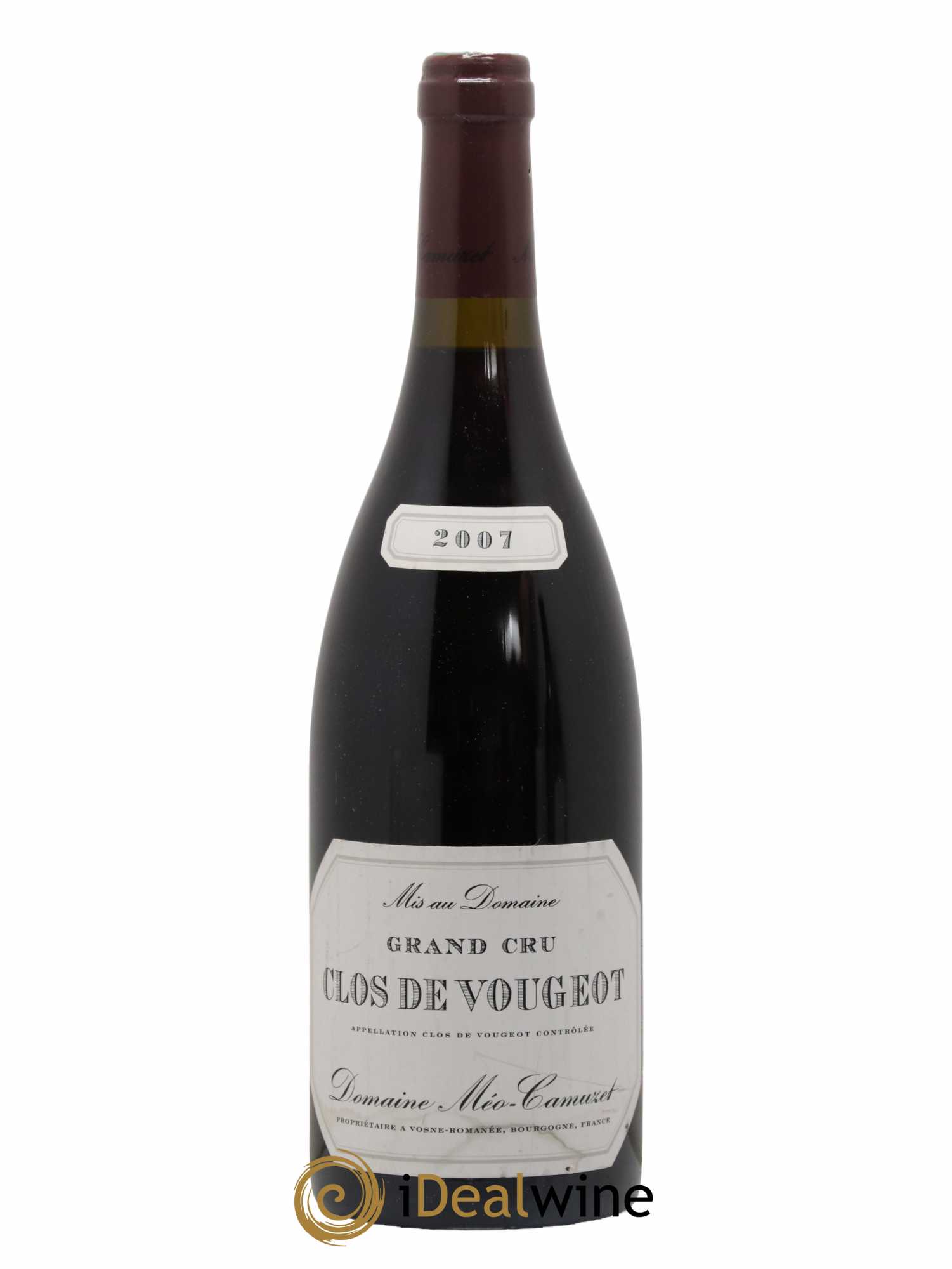 Clos de Vougeot Grand Cru Méo-Camuzet (Domaine) 2007 - Lot de 1 bouteille - 0