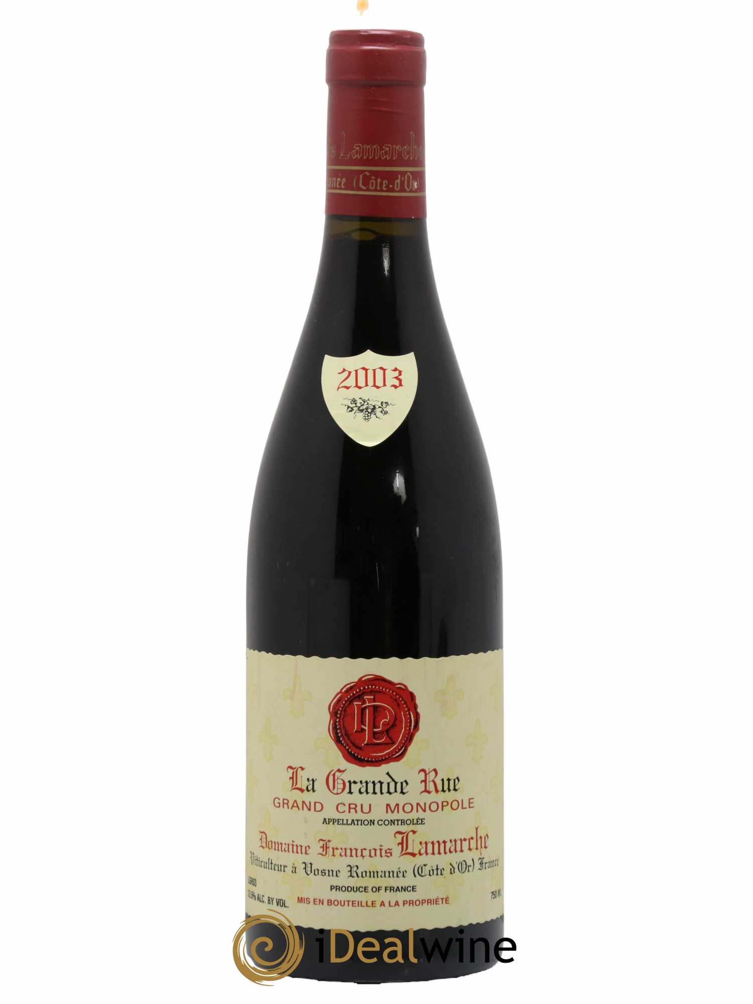 La Grande Rue Grand Cru Lamarche (Domaine) 2003 - Lot de 1 bouteille - 0