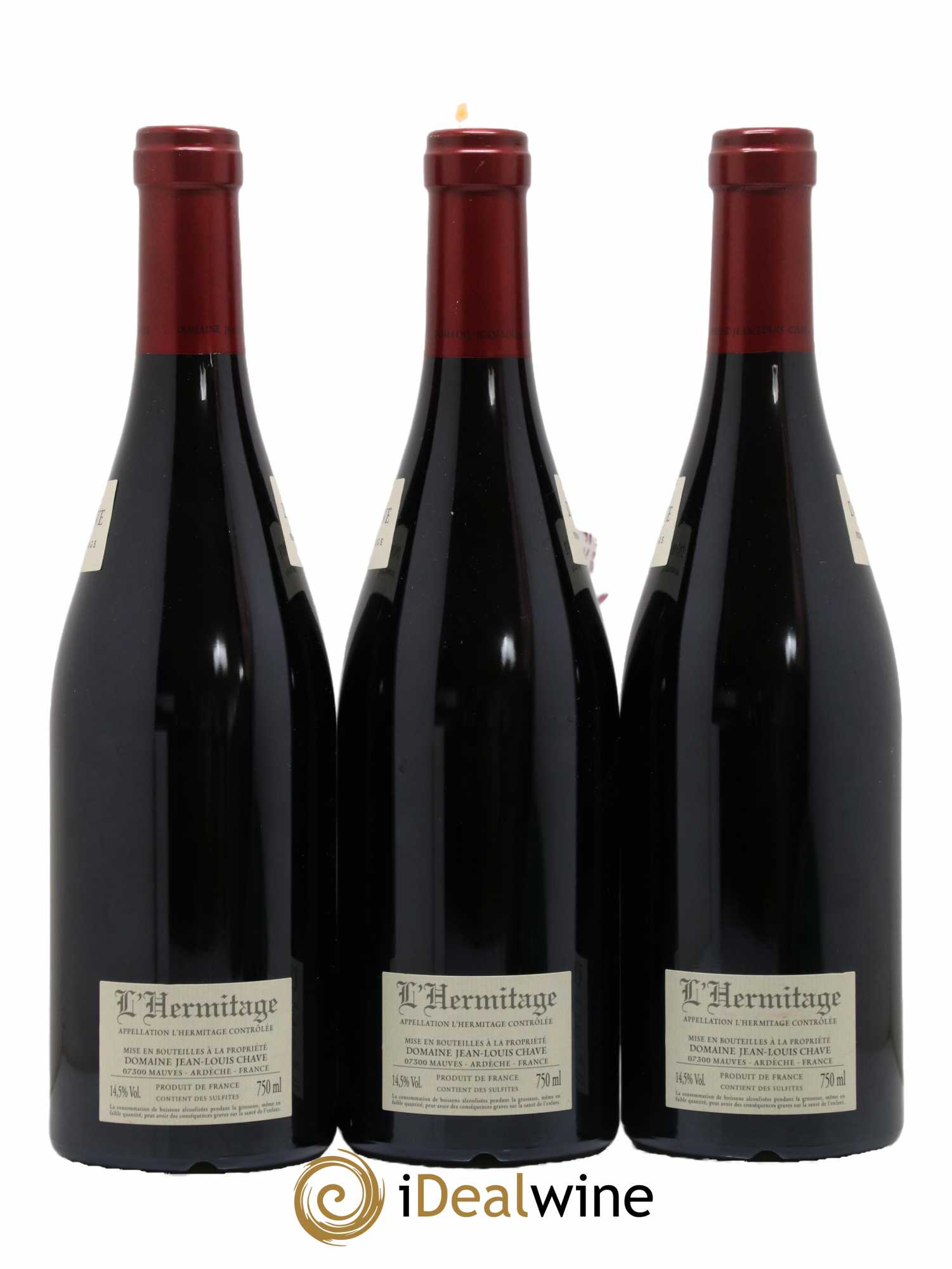Hermitage Jean-Louis Chave 2016 - Lot de 3 bouteilles - 1