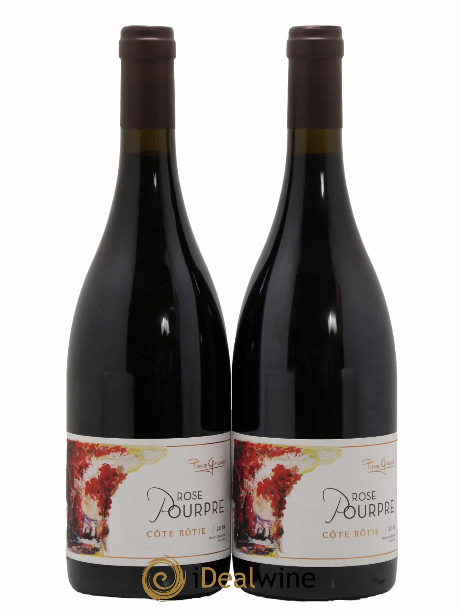 Côte-Rôtie Rose Pourpre Pierre Gaillard 2018 - Lot de 2 bouteilles - 0