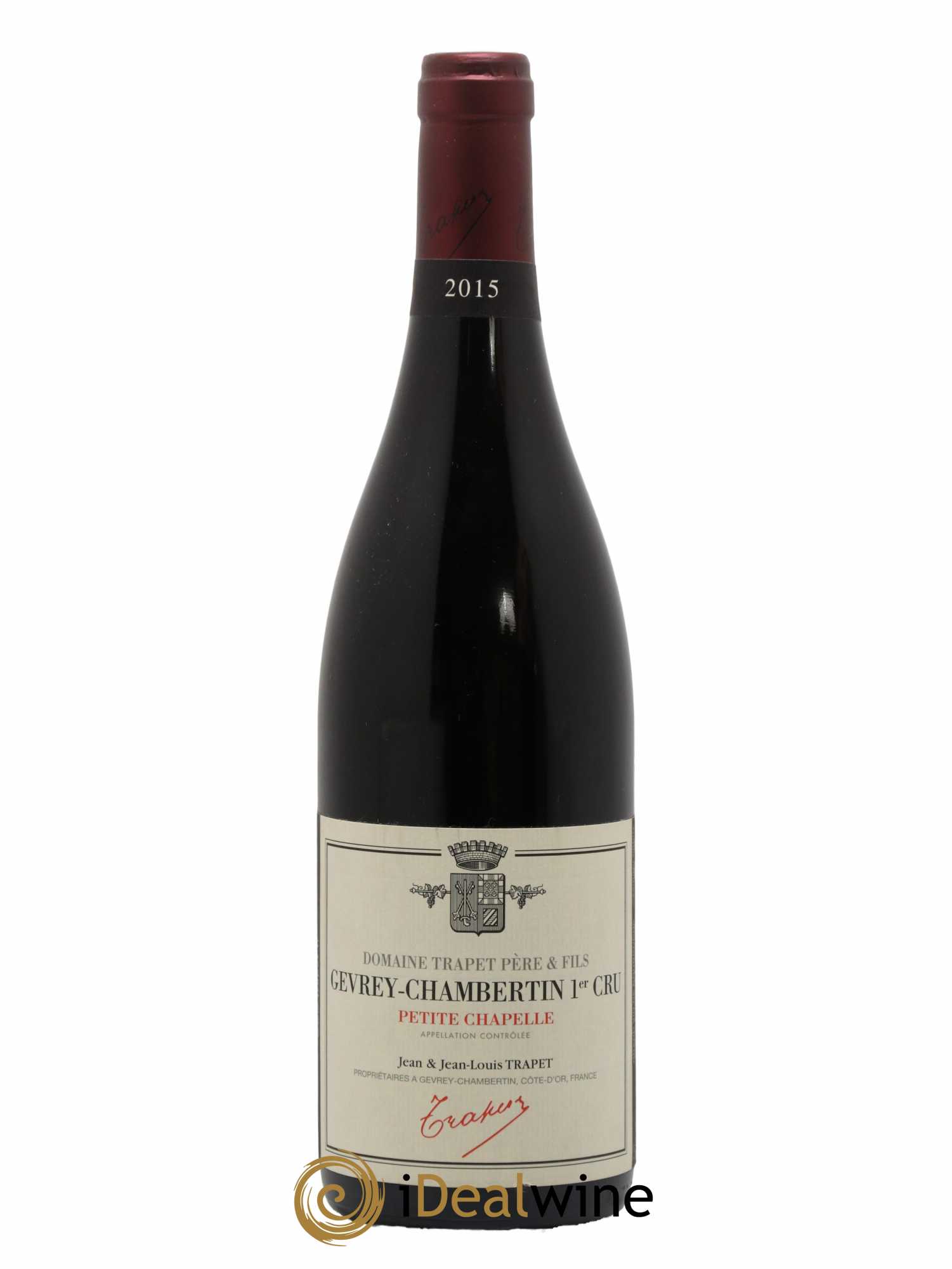 Gevrey-Chambertin 1er Cru Petite Chapelle Domaine Trapet 2015 - Lot de 1 bouteille - 0