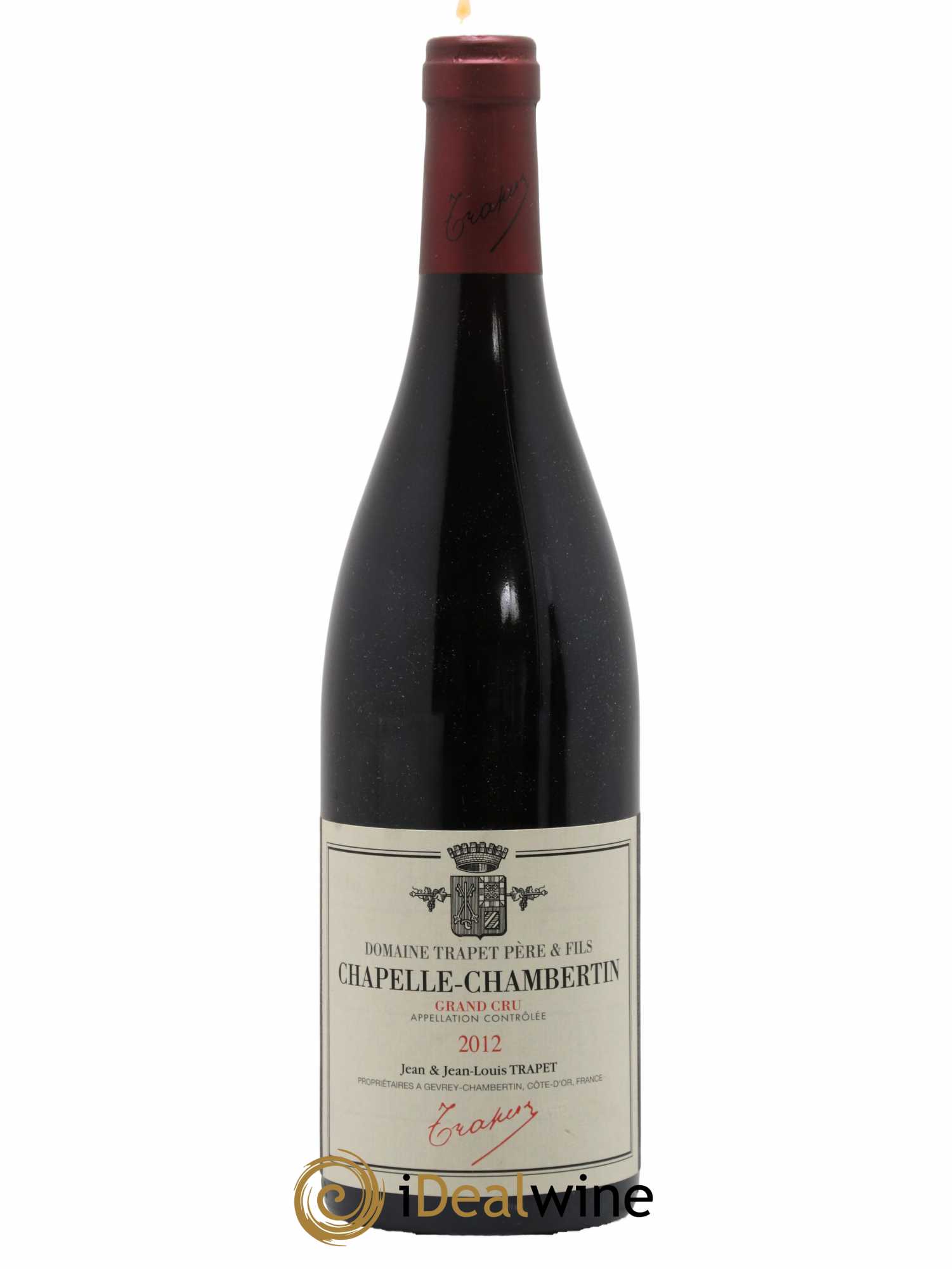 Chapelle-Chambertin Grand Cru Domaine Trapet 2012 - Lot de 1 bouteille - 0