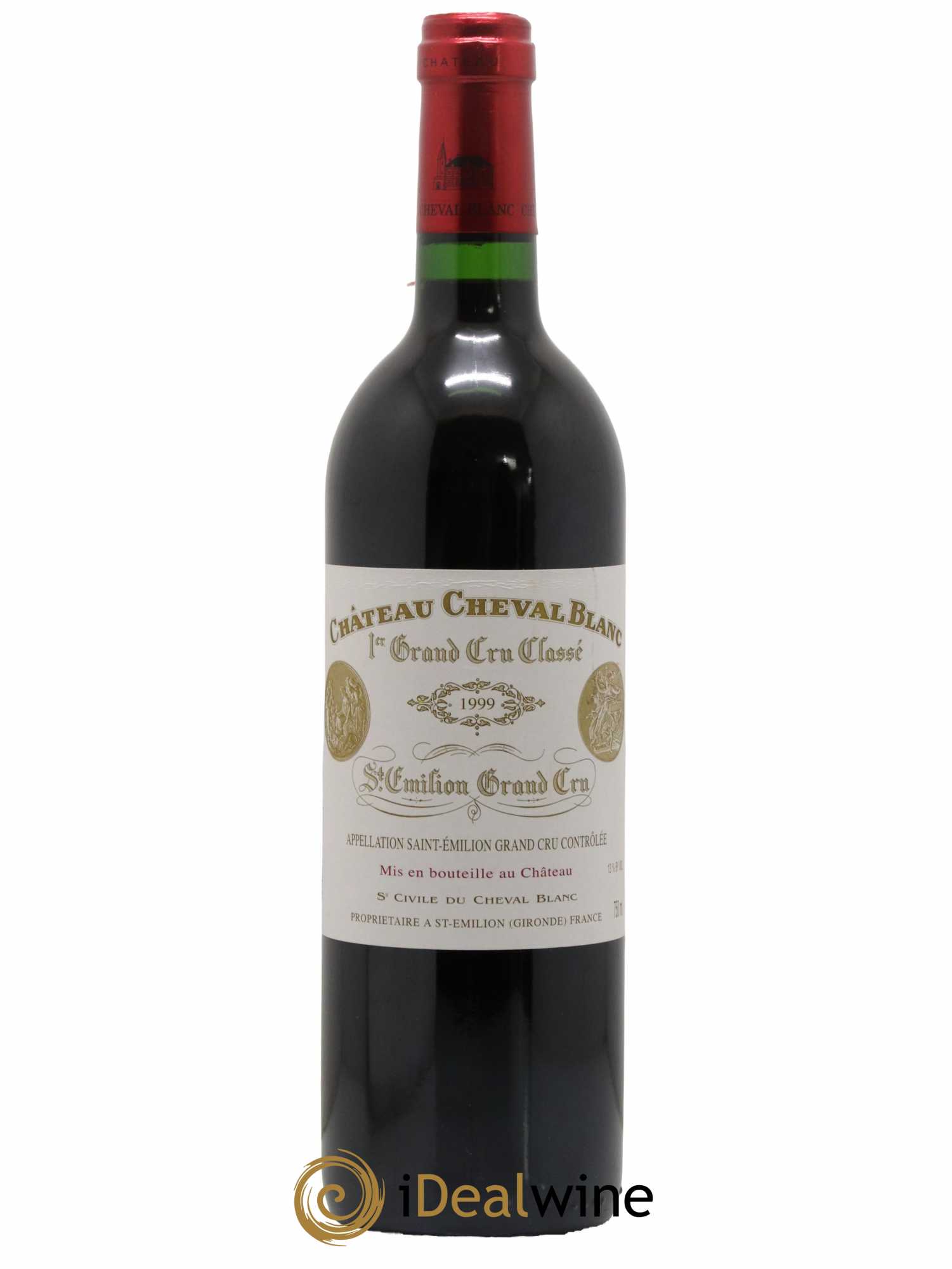 Château Cheval Blanc 1er Grand Cru Classé A 1999 - Lot de 1 bouteille - 0