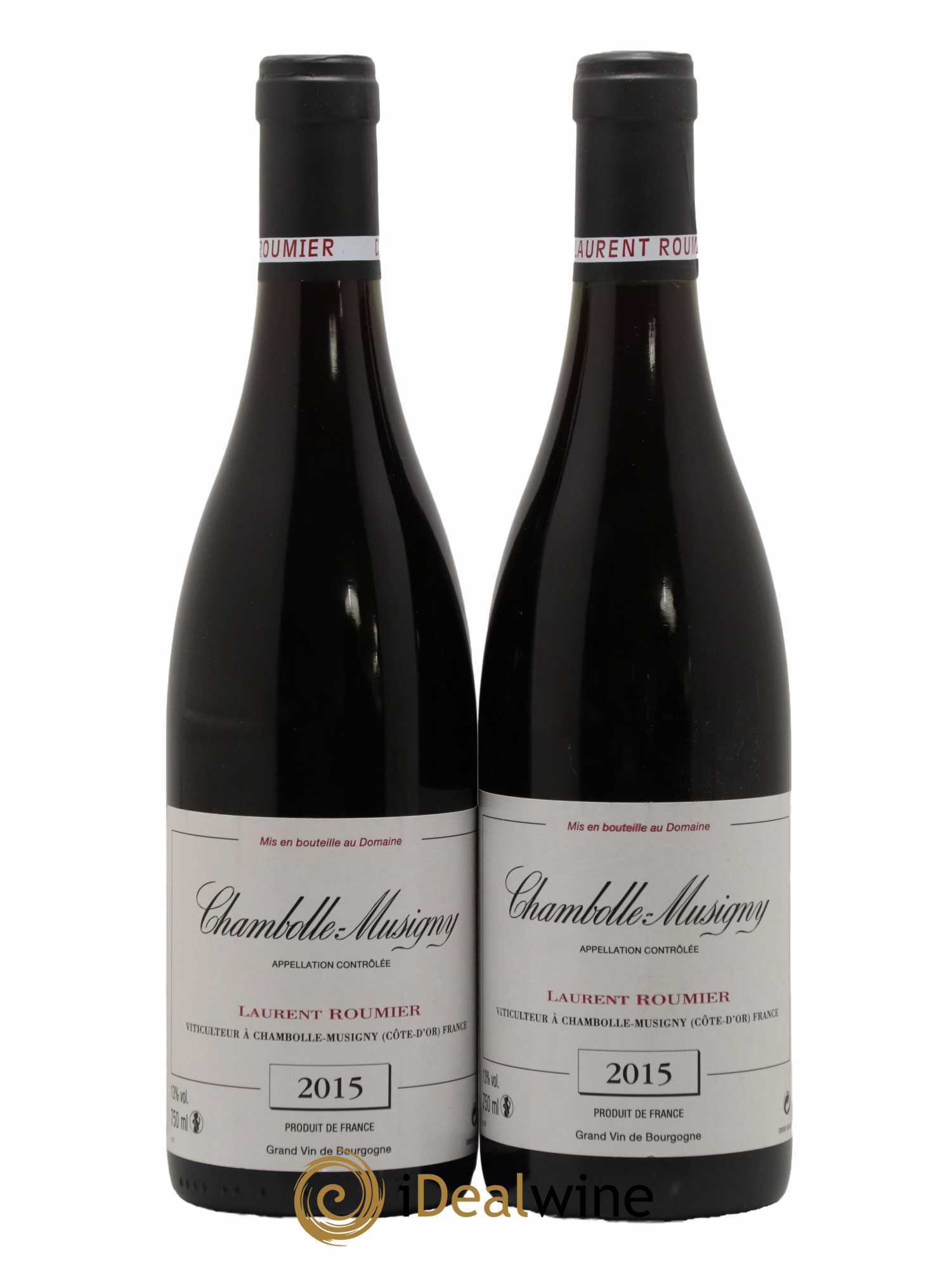 Chambolle-Musigny Laurent Roumier 2015 - Lotto di 2 bottiglie - 0