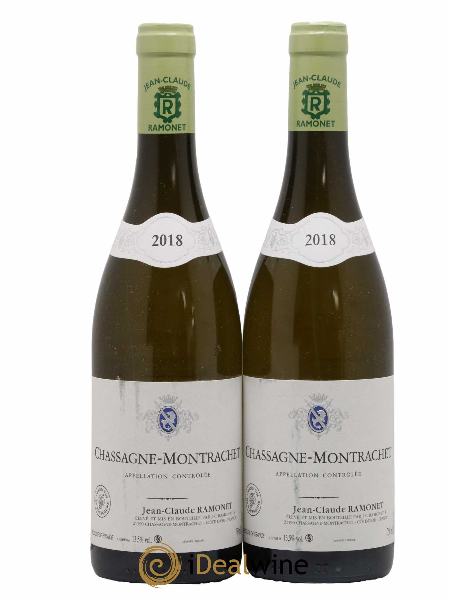 Chassagne-Montrachet Ramonet (Domaine) 2018 - Lot de 2 bouteilles - 0
