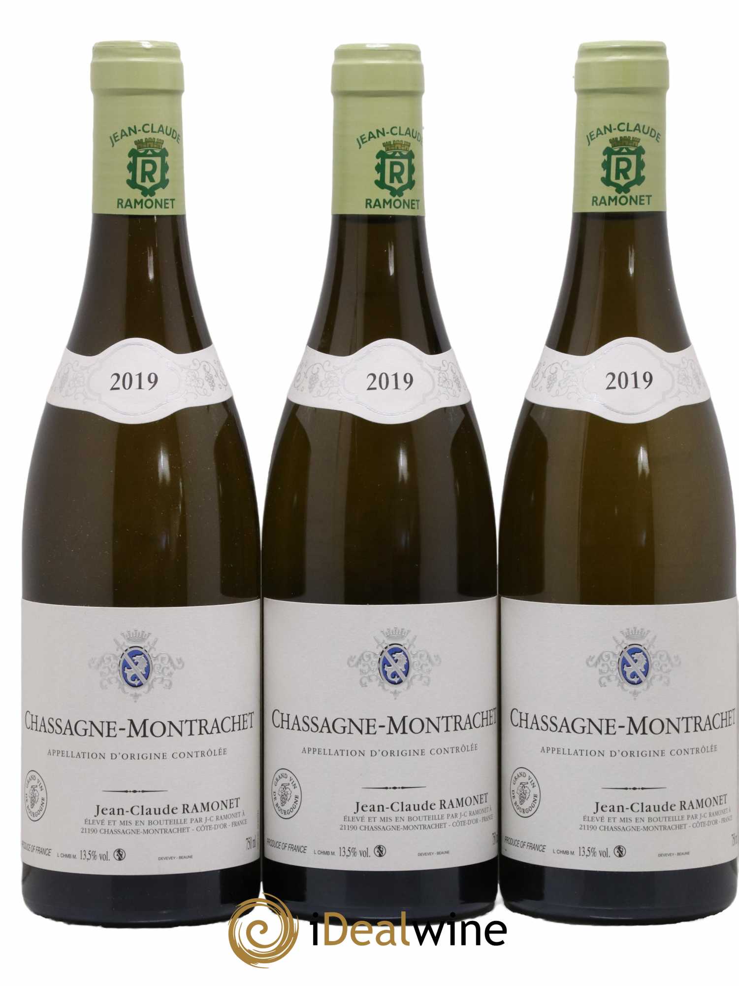 Chassagne-Montrachet Ramonet (Domaine) 2019 - Lot de 3 bouteilles - 0