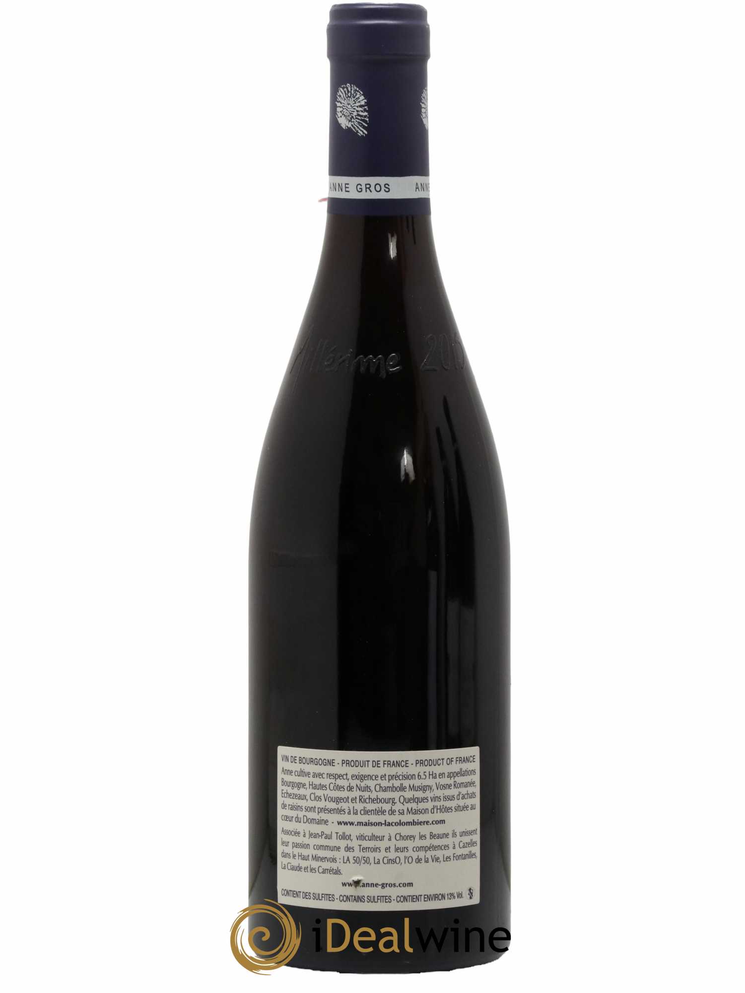 Echezeaux Grand Cru Les Loachausses Anne Gros 2015 - Lotto di 1 bottiglia - 1