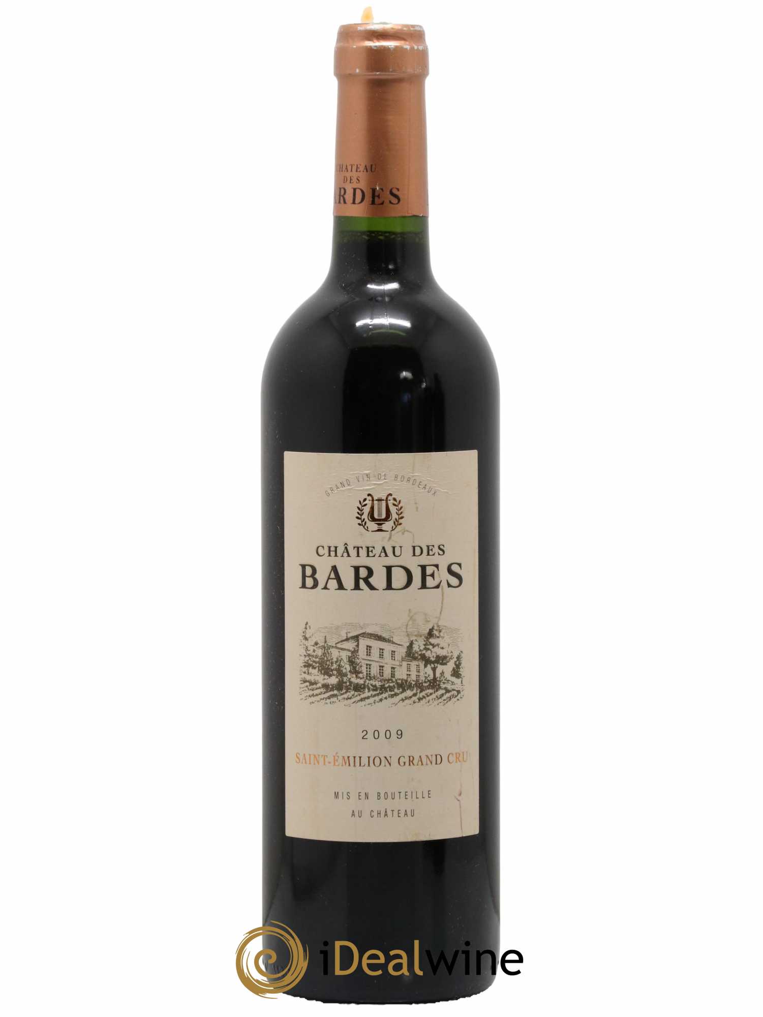 Saint-Émilion Grand Cru Château des Bardes 2009 - Lot de 1 bouteille - 0