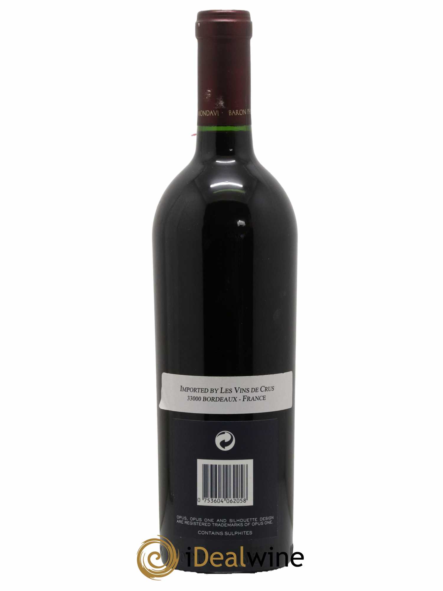 Napa Valley Opus One Robert Mondavi 2005 - Lot de 1 bouteille - 1