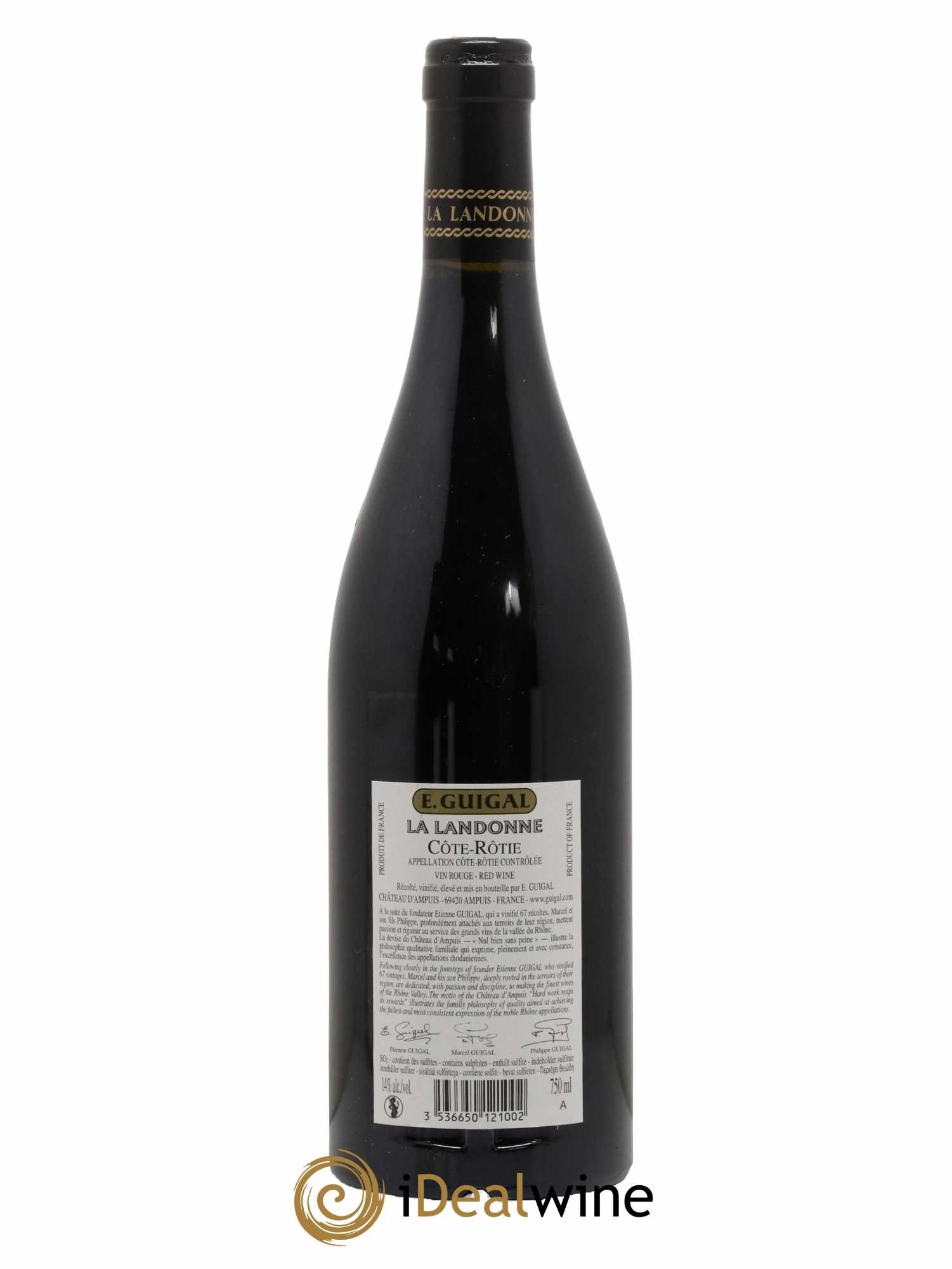 Côte-Rôtie La Landonne Guigal 2015 - Lot de 1 bouteille - 1