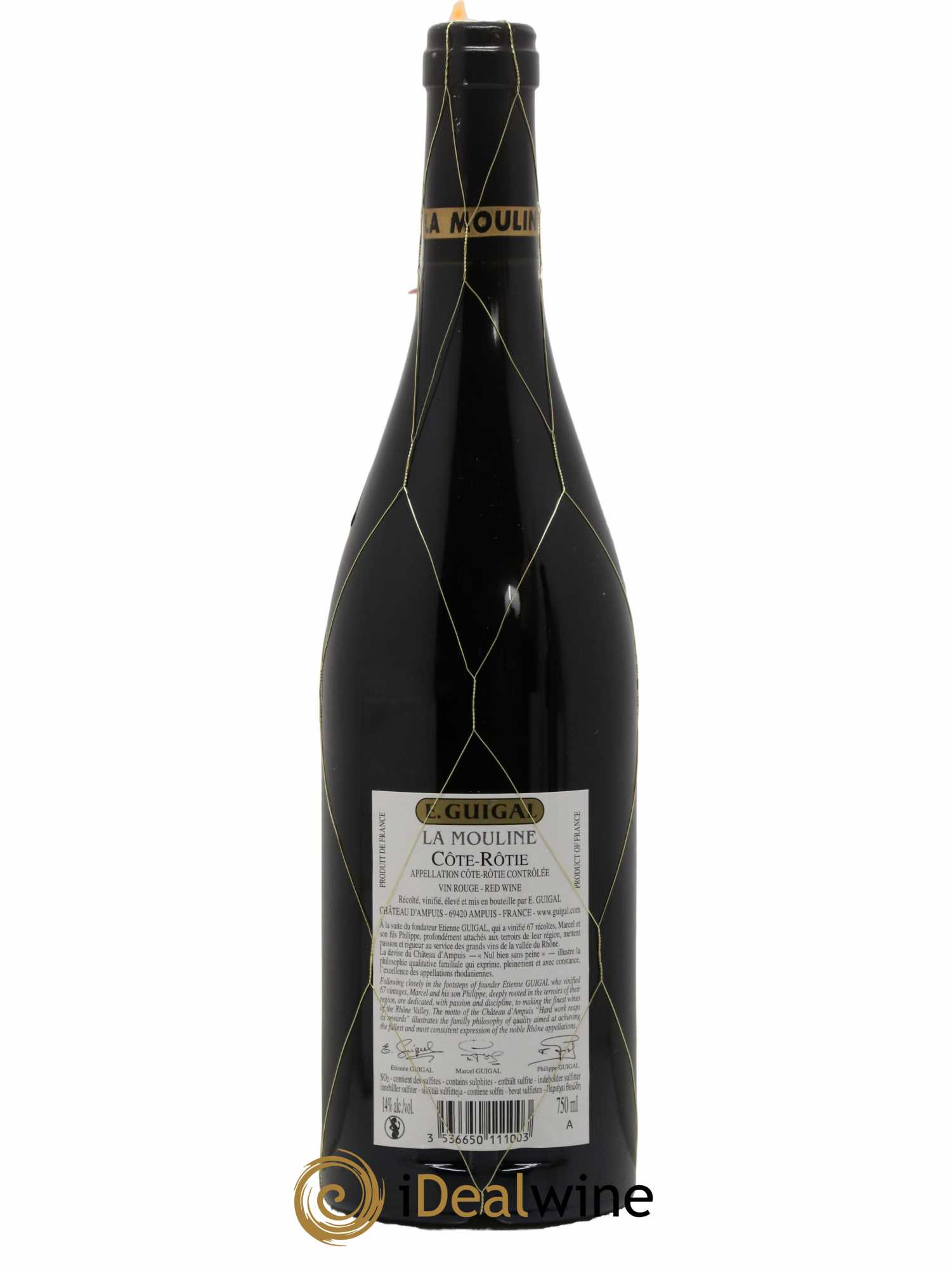 Côte-Rôtie La Mouline Guigal 2015 - Lot de 1 bouteille - 1