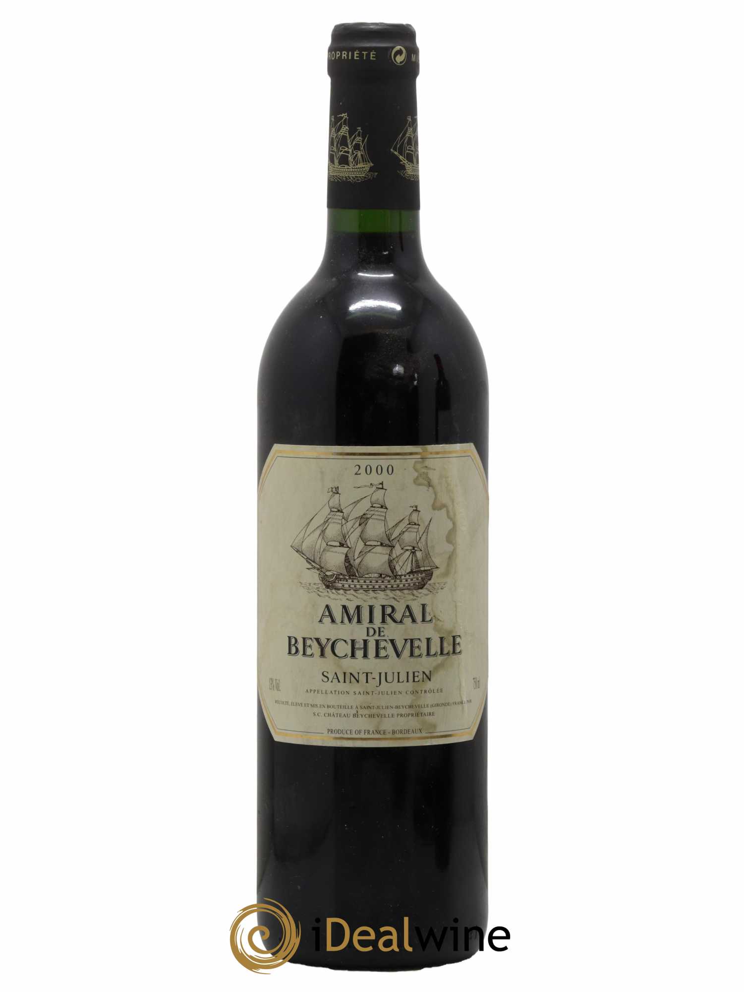 Amiral de Beychevelle Second Vin 2000 - Lot de 1 bouteille - 0