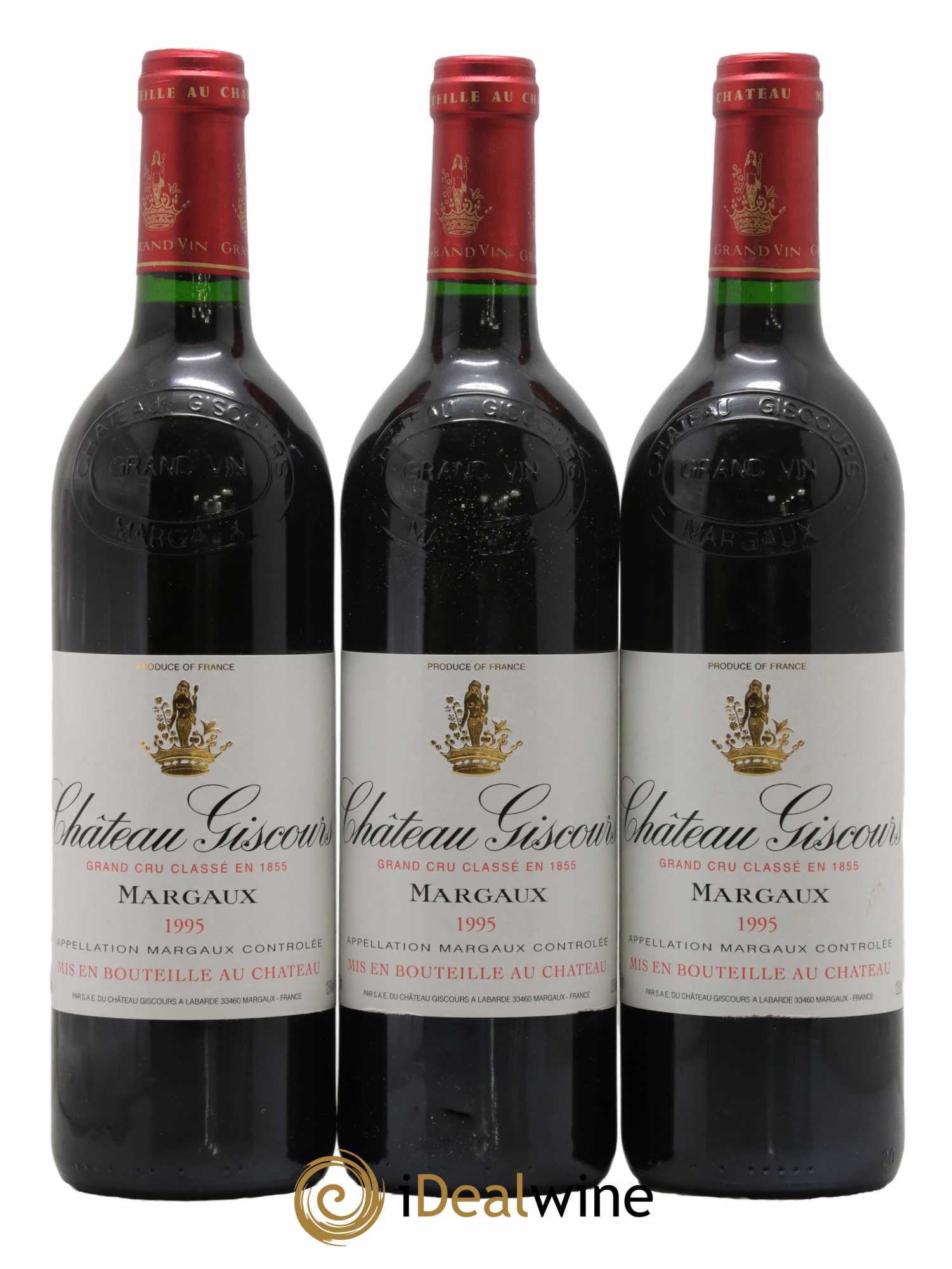 Château Giscours 3ème Grand Cru Classé 1995 - Lot de 12 bouteilles - 1