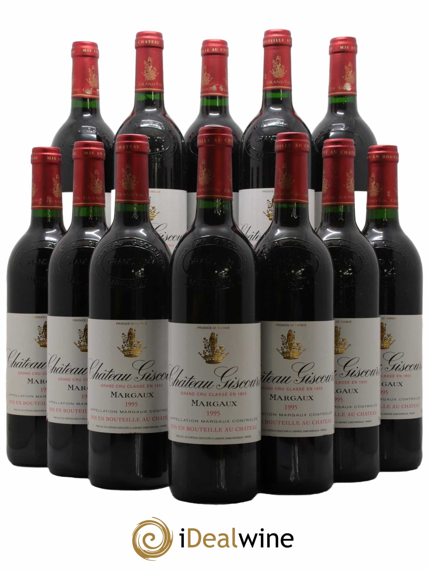 Château Giscours 3ème Grand Cru Classé 1995 - Lot de 12 bouteilles - 0
