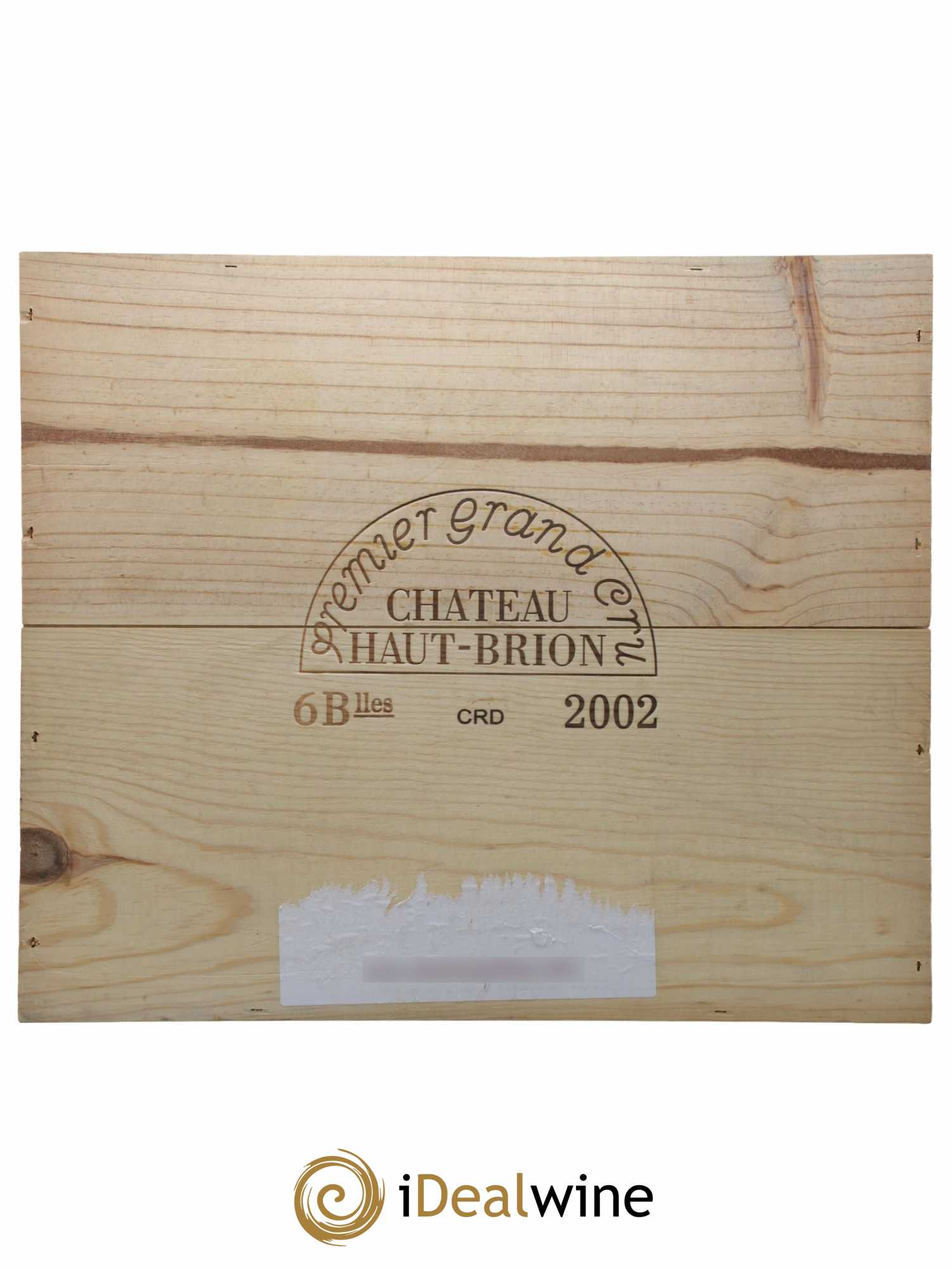 Château Haut Brion 1er Grand Cru Classé 2002 - Lot de 6 bouteilles - 4