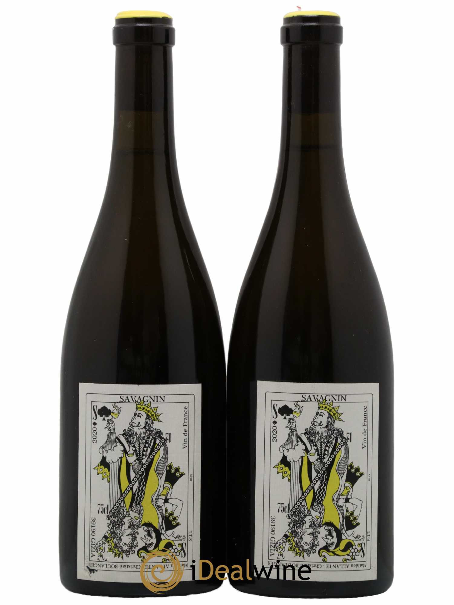 Vin de France Savagnin Allante Boulanger 2020 - Lot de 2 bouteilles - 0