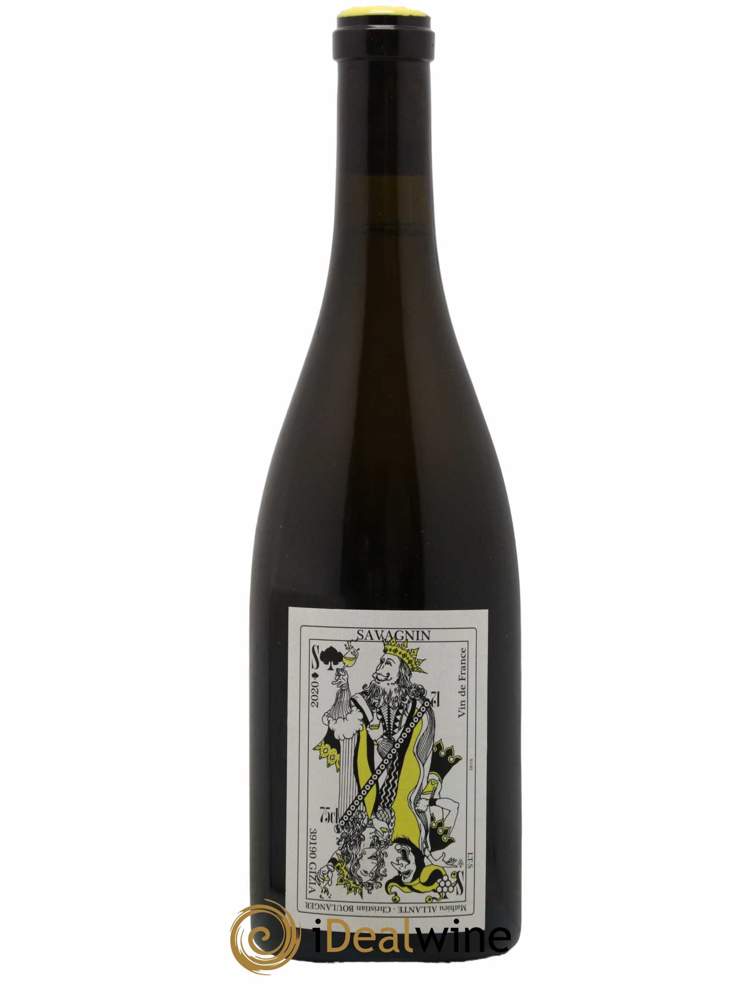 Vin de France Savagnin Allante Boulanger 2020 - Lot de 1 bouteille - 0