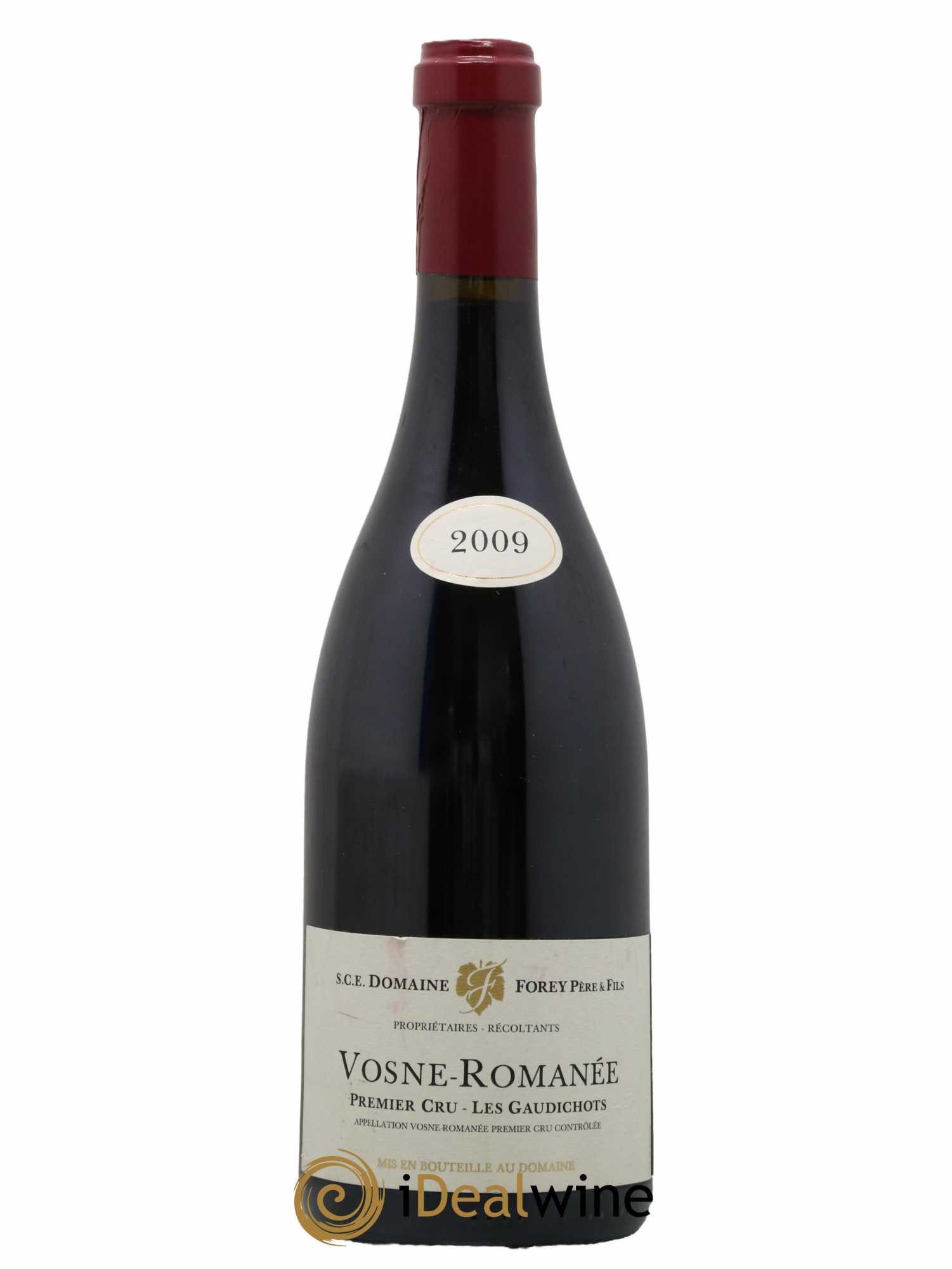 Vosne-Romanée 1er Cru Les Gaudichots Forey Père et Fils (Domaine) 2009 - Lot de 1 bouteille - 0