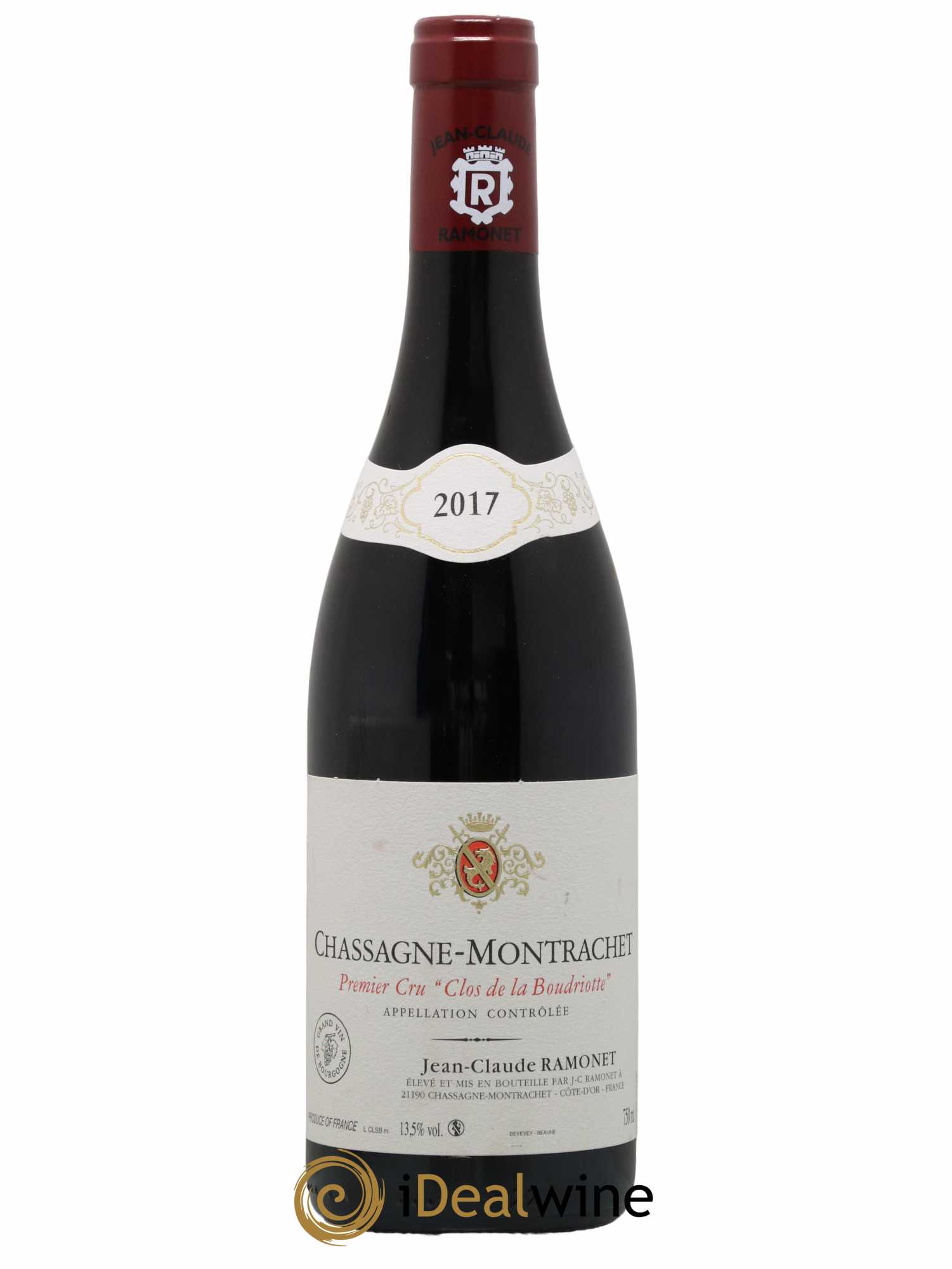 Chassagne-Montrachet 1er Cru Clos de la Boudriotte Ramonet (Domaine) 2017 - Lot de 1 bouteille - 0