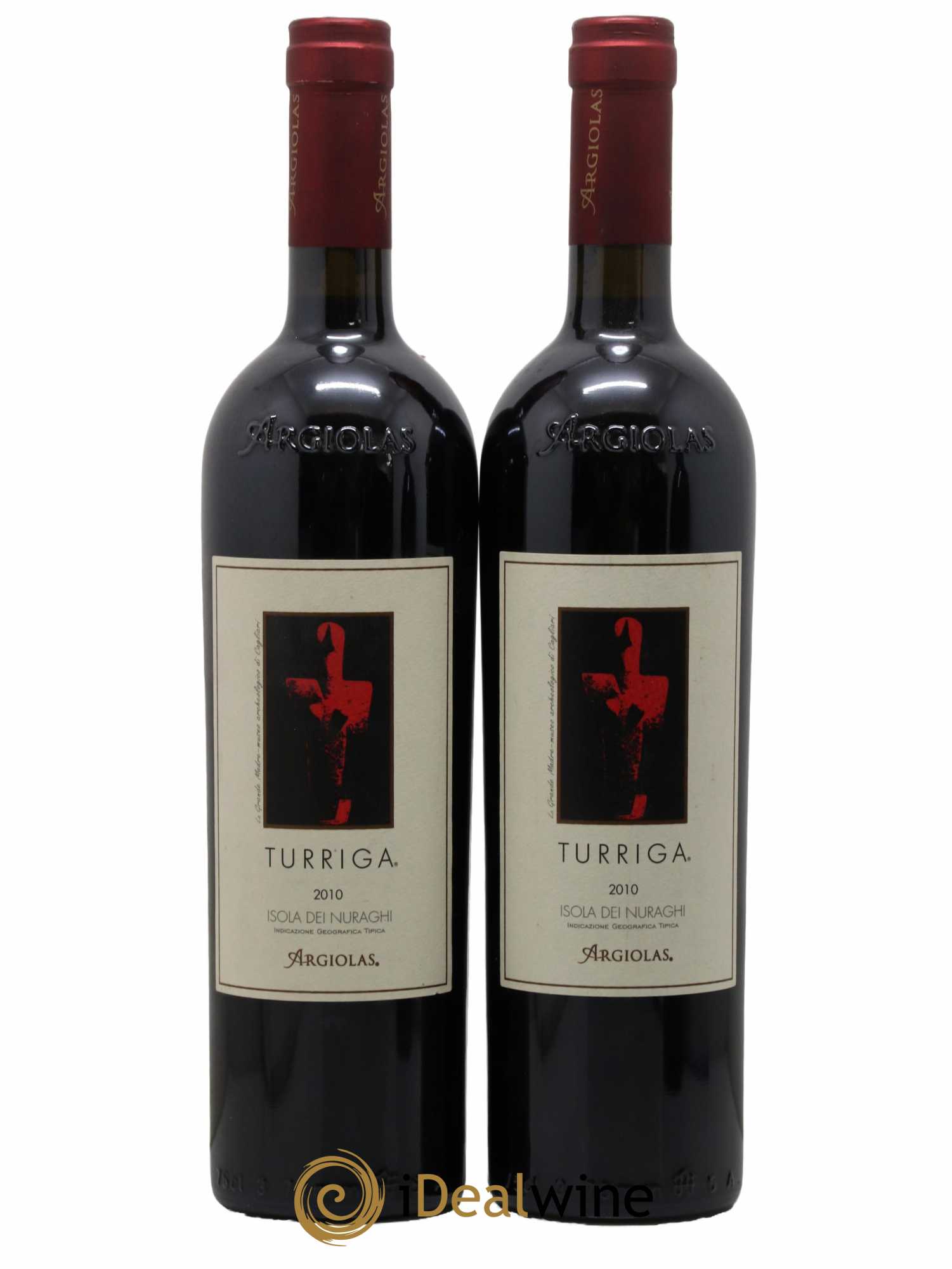 Isola dei Nuraghi IGT Turriga Argiolas 2010 - Lot of 2 bottles - 0