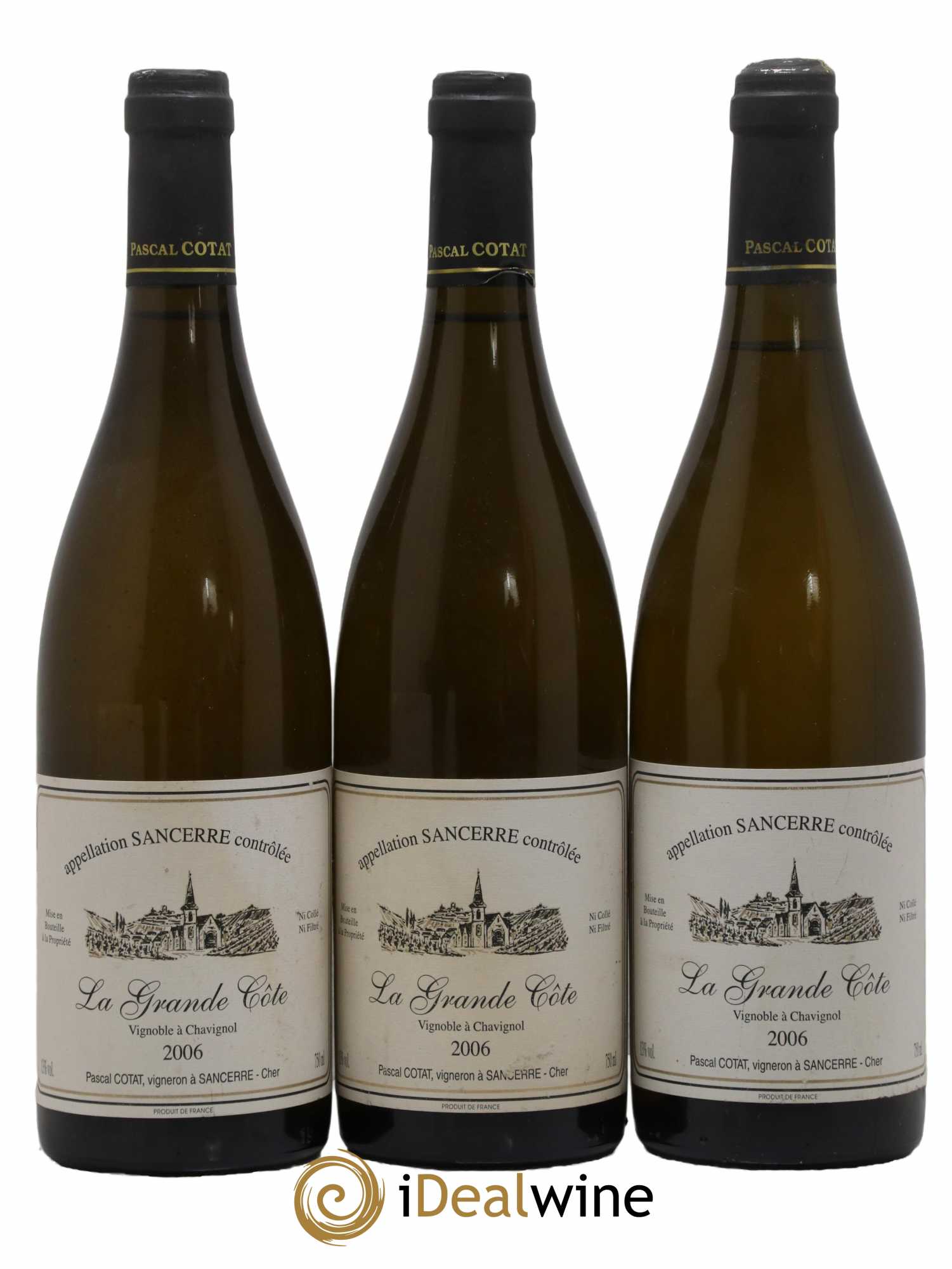 Sancerre La Grande Côte Pascal Cotat 2006 - Lot de 3 bouteilles - 0