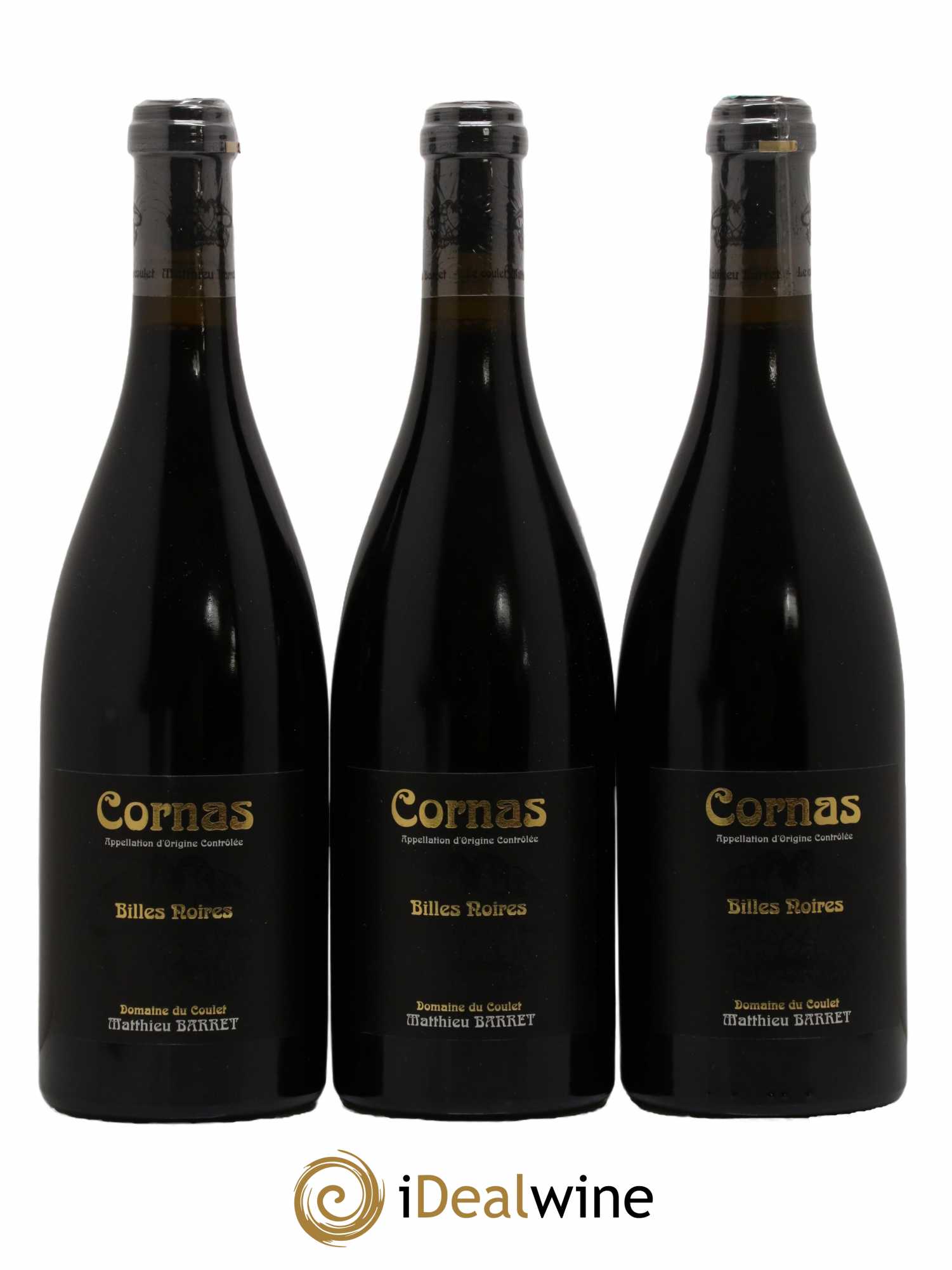 Cornas Billes Noires Coulet (Domaine du) - Matthieu Barret 2014 - Lot de 3 bouteilles - 0