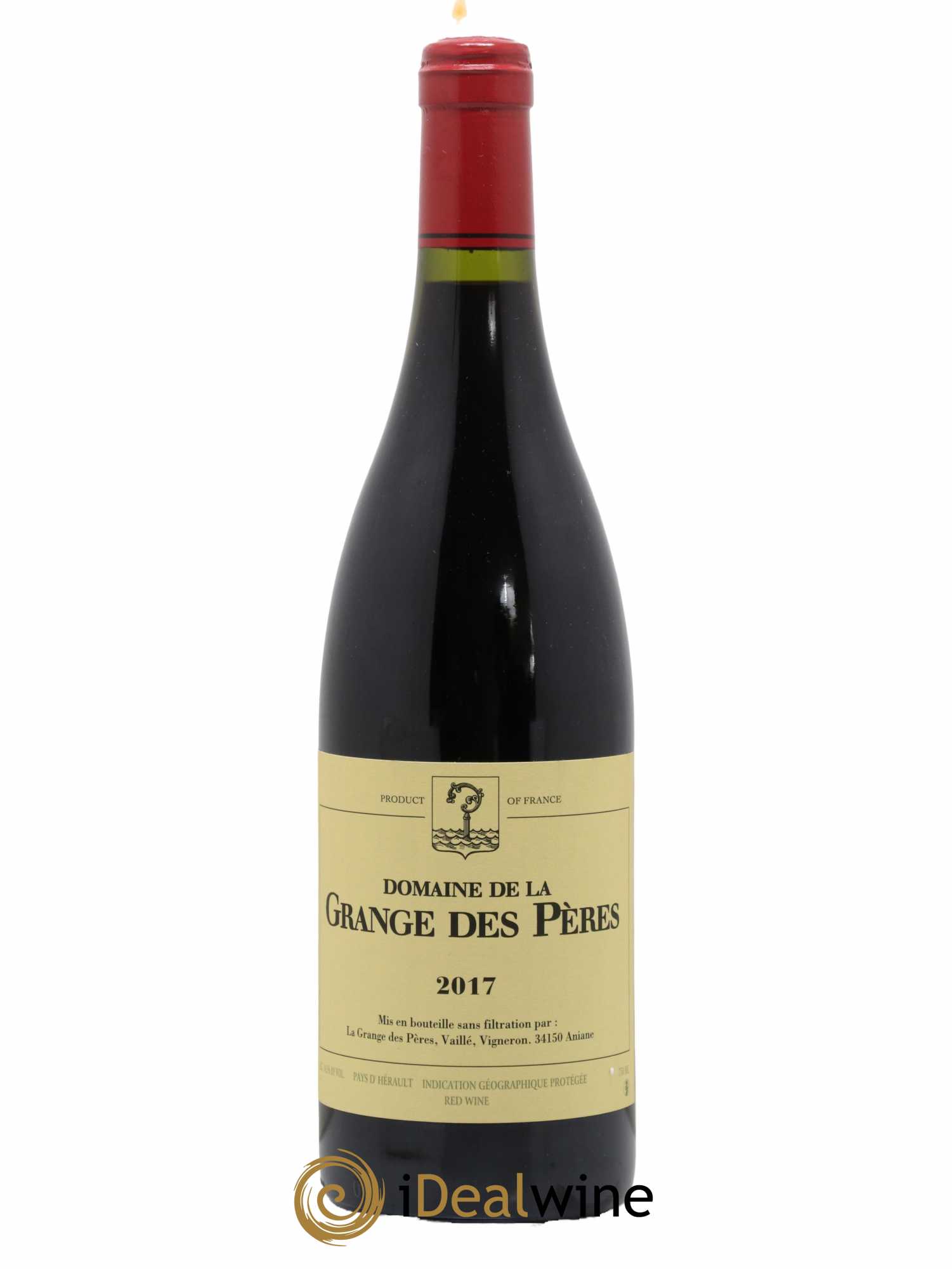 Pays d'Hérault Grange des Pères Laurent Vaillé 2017 - Lot de 1 bouteille - 0
