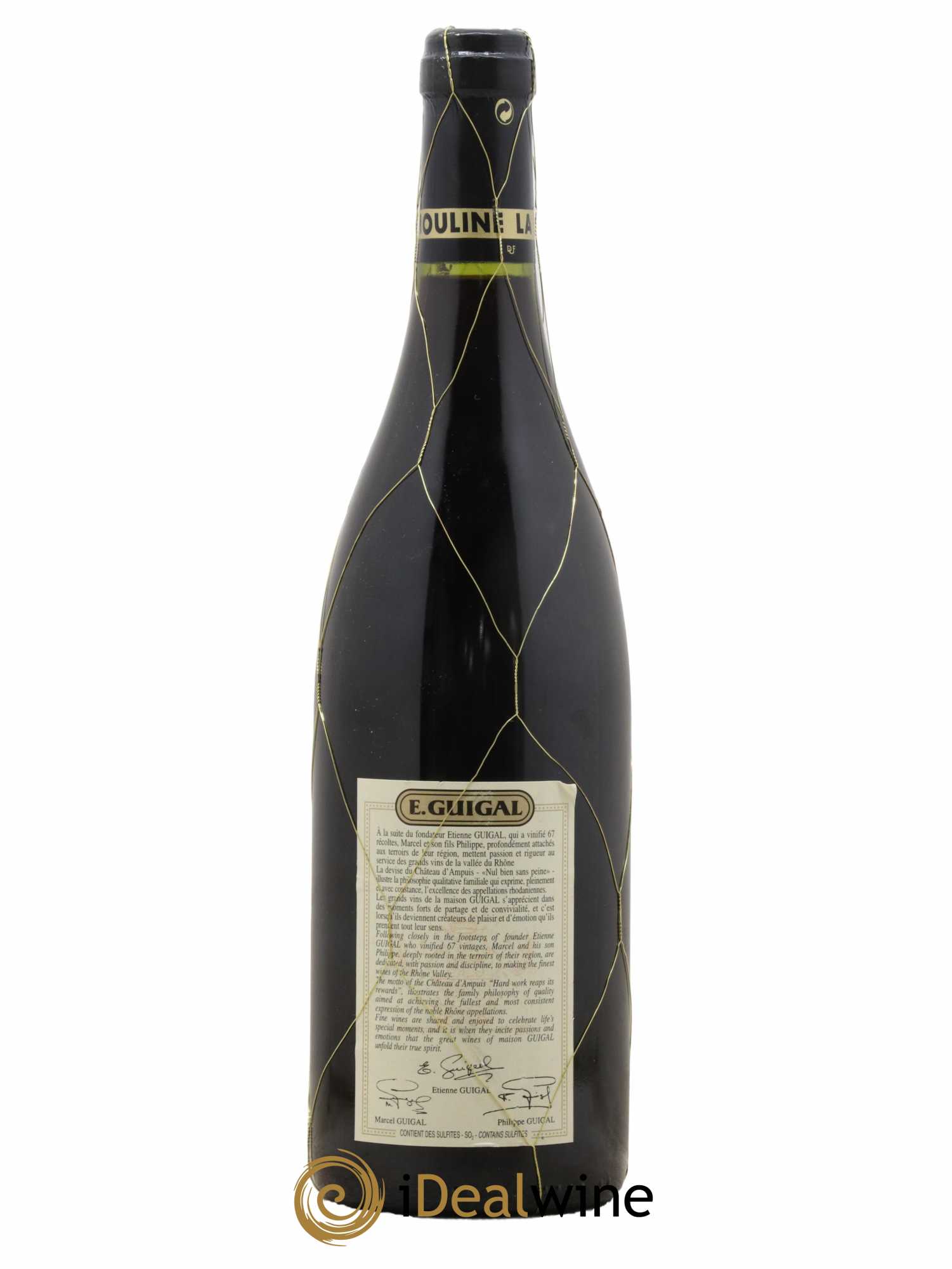 Côte-Rôtie La Mouline Guigal 2002 - Lot de 1 bouteille - 1