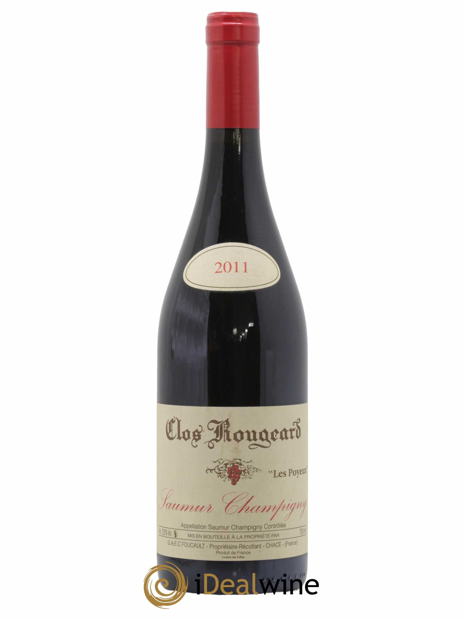 Saumur-Champigny Les Poyeux Clos Rougeard 2011 - Lot de 1 bouteille - 0