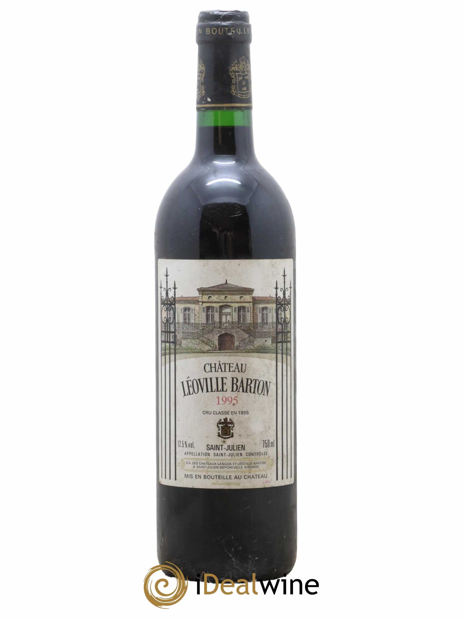 Château Léoville Barton 2ème Grand Cru Classé 1995 - Lot de 1 bouteille - 0
