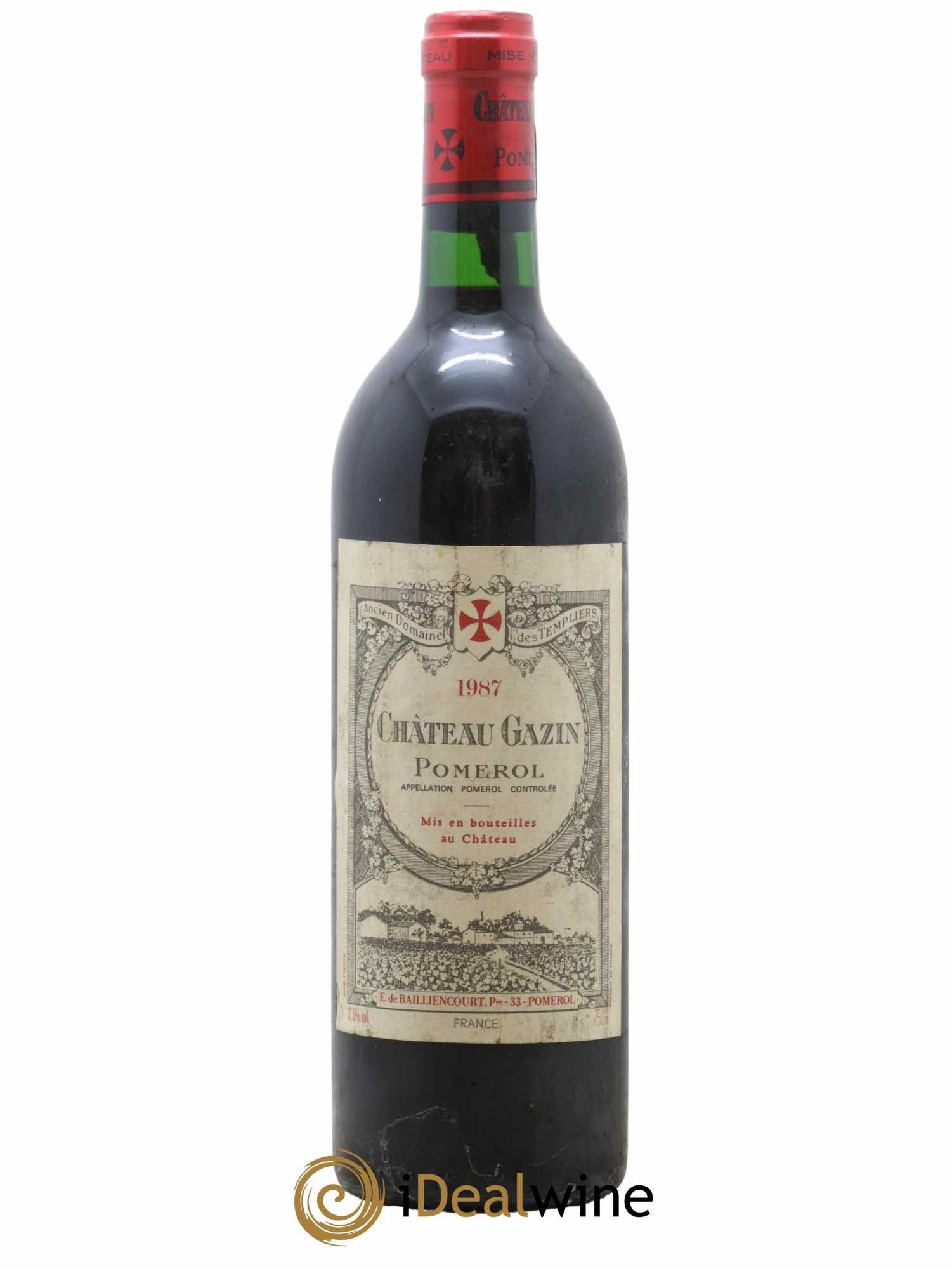Château Gazin 1987 - Lot de 1 bouteille - 0