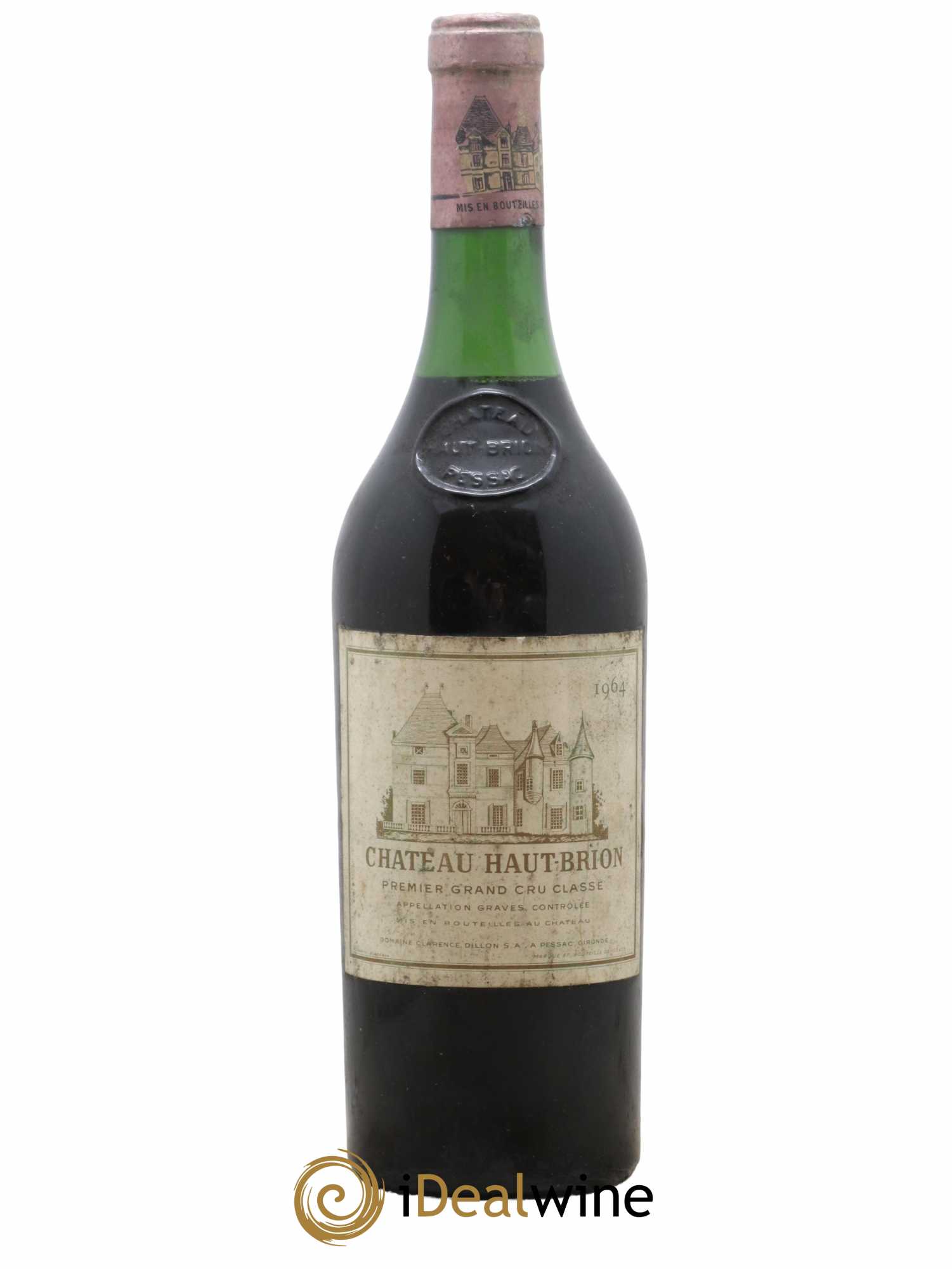 Château Haut Brion 1er Grand Cru Classé 1964 - Lot de 1 bouteille - 0