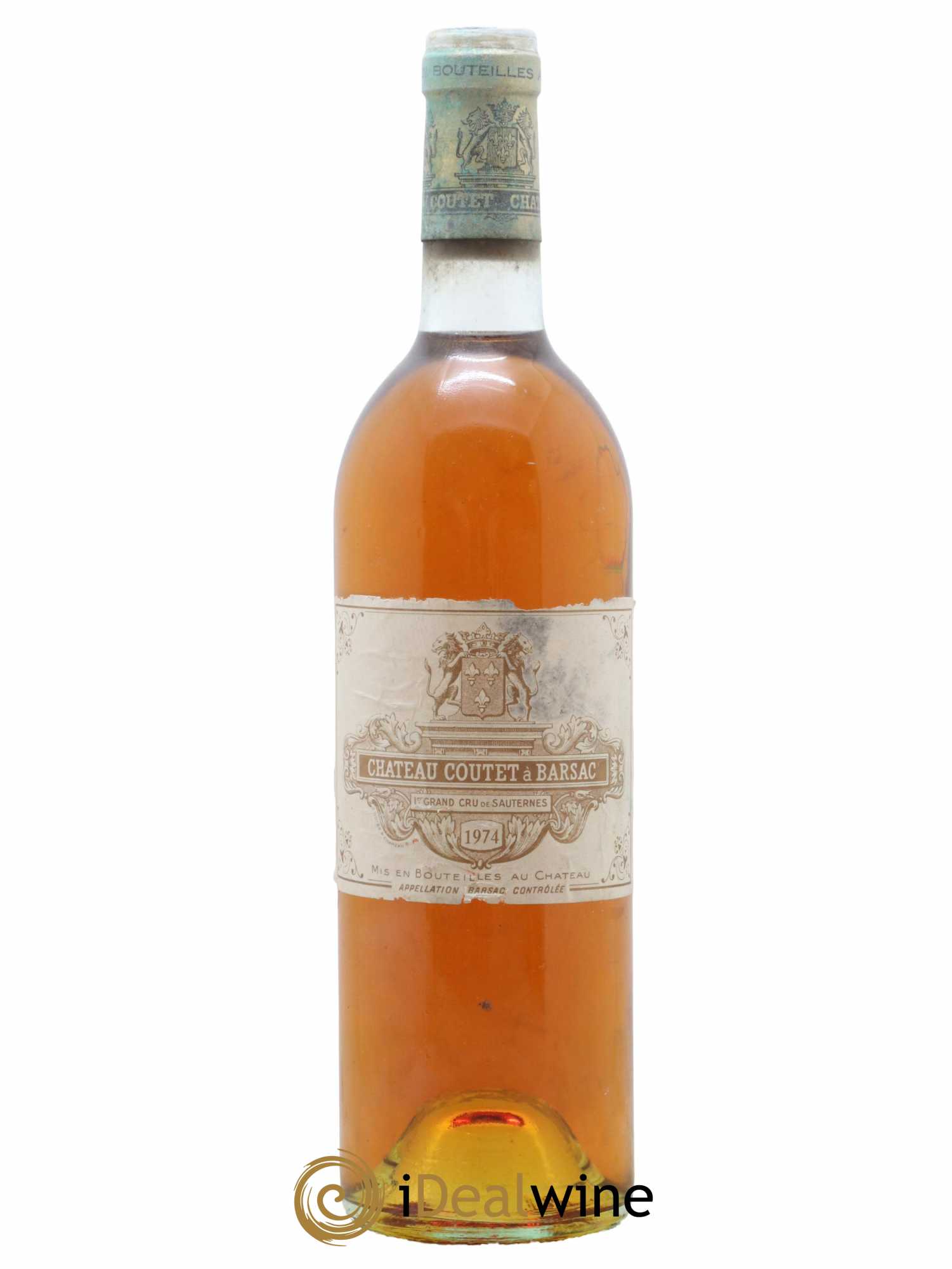 Château Coutet 1er Grand Cru Classé 1974 - Lotto di 1 bottiglia - 0